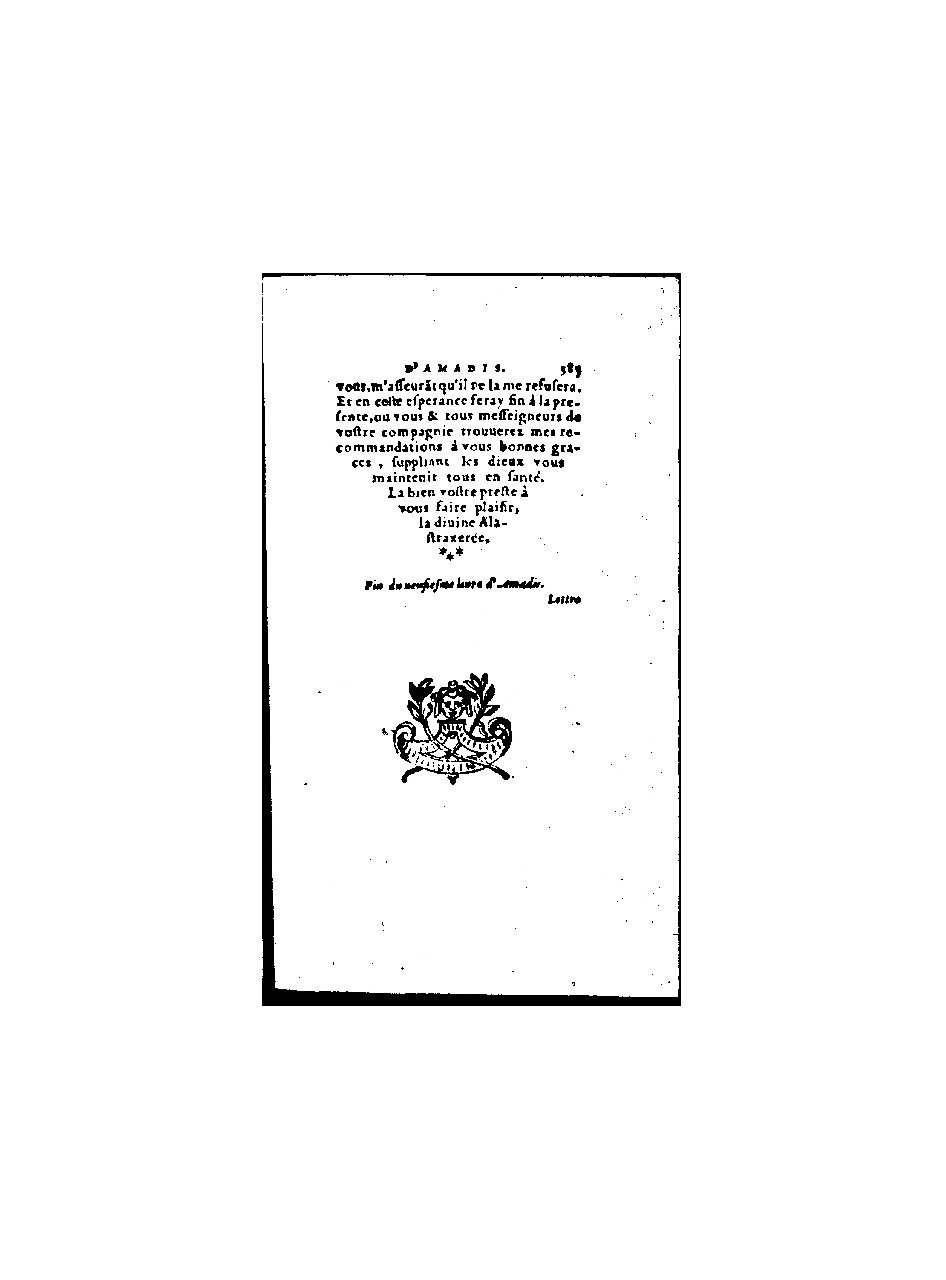 1571 - Jean Huguetan - Trésor des Amadis - BnF