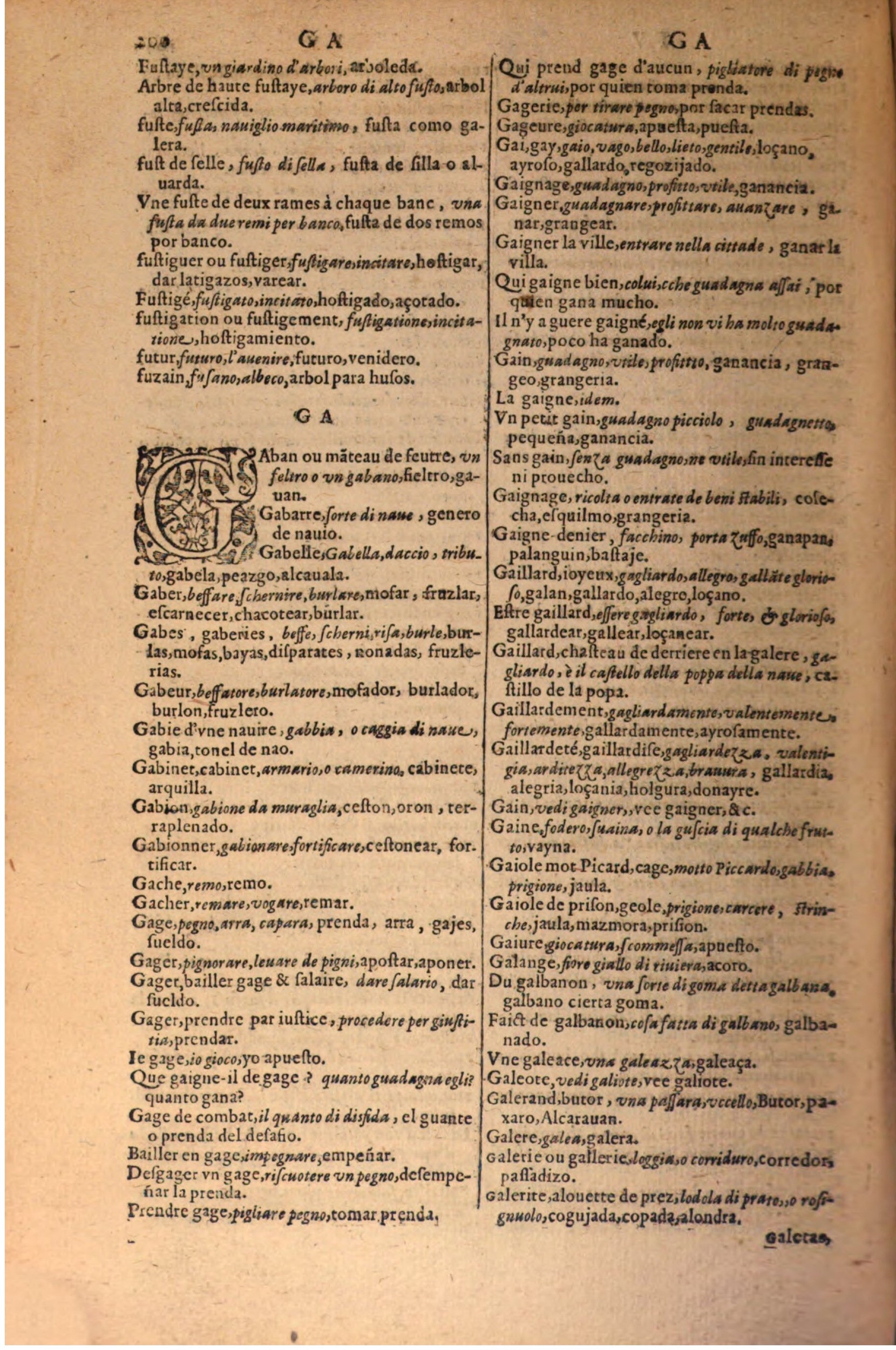 1616 - Pierre de la Rovière - Trésor des trois langues (Seconde partie) - BSB Munich
