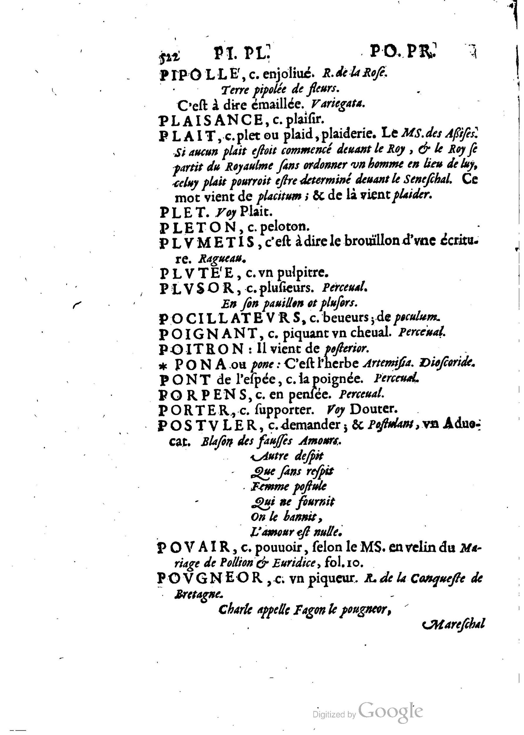 1655 - Augustin Courbé - Trésor de recherches et antiquités gauloises et françaises - BM Lyon