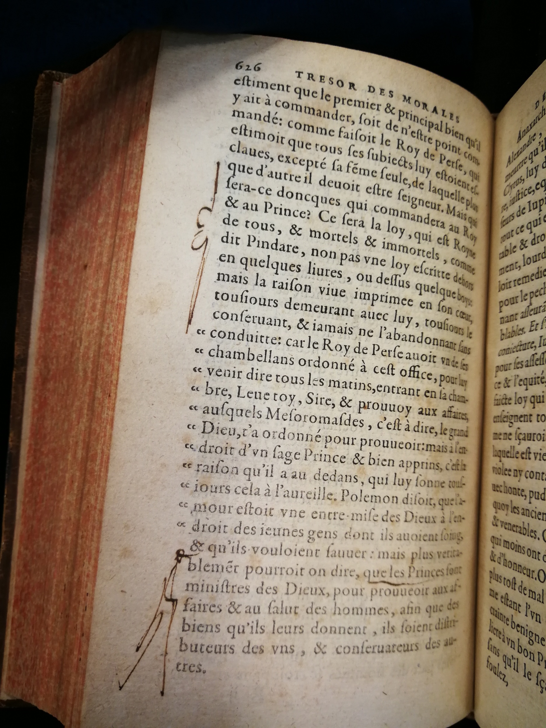1577 - Jean Poupy - Trésor des morales de Plutarque - Les Méjanes, Aix-en-Provence
