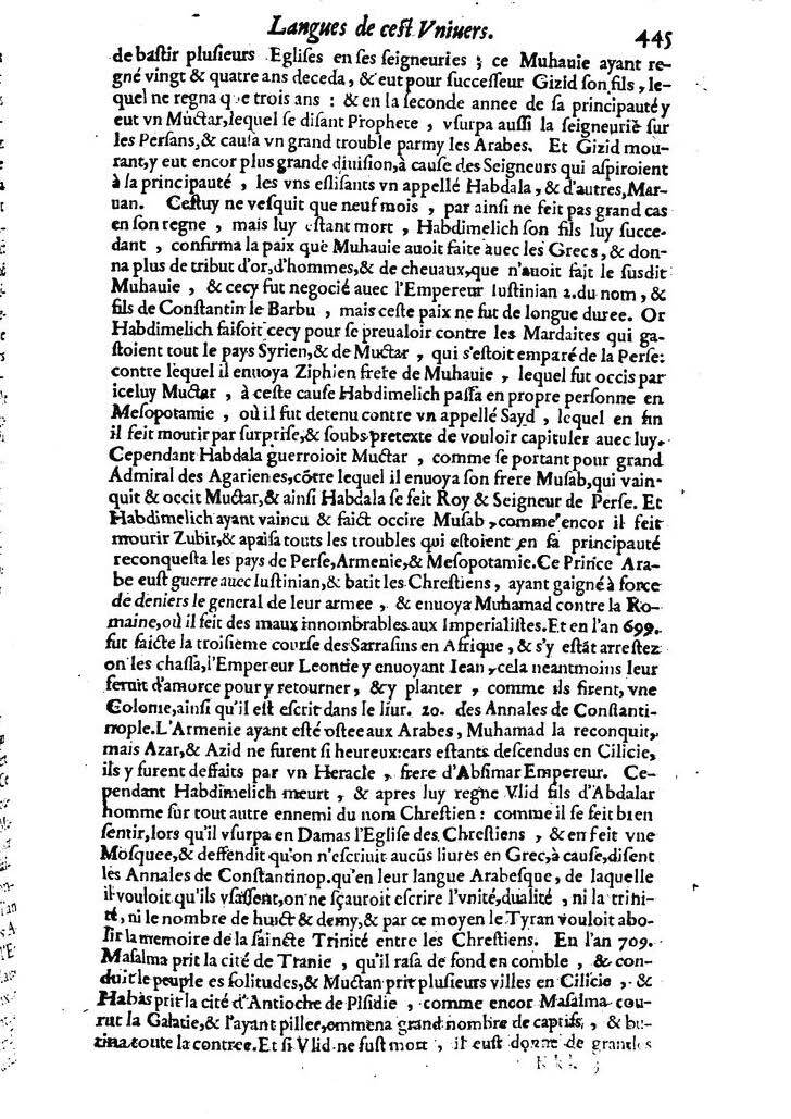 1613 - Matthieu Berjon - Trésor de l’histoire des langues de cet univers - BM Lyon