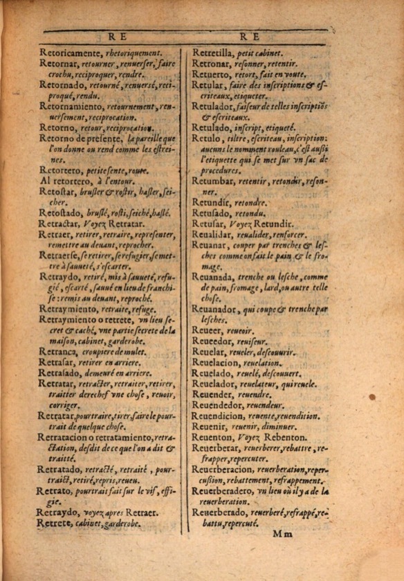 1607 - Marc Orry - Trésor des deux langues espagnole et française (Première et Seconde parties) - ÖNB Wien