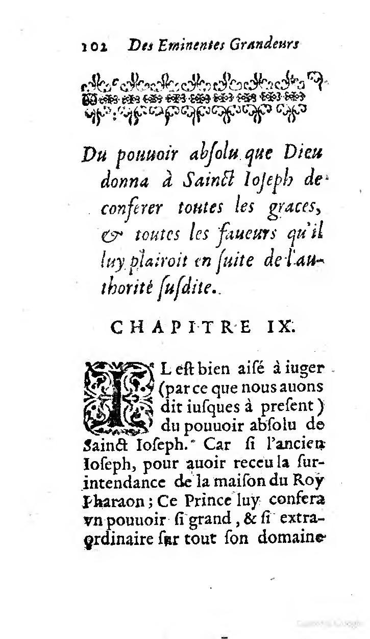 1646 - Jean Piot - Trésor inestimable de Saint-Joseph - BNC Rome
