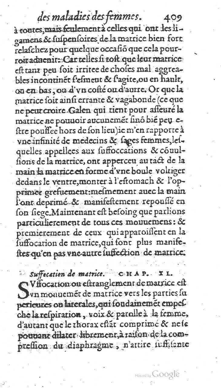1585 - Jacques du Puis - Trésor des remèdes secrets pour les maladies des femmes - BnF