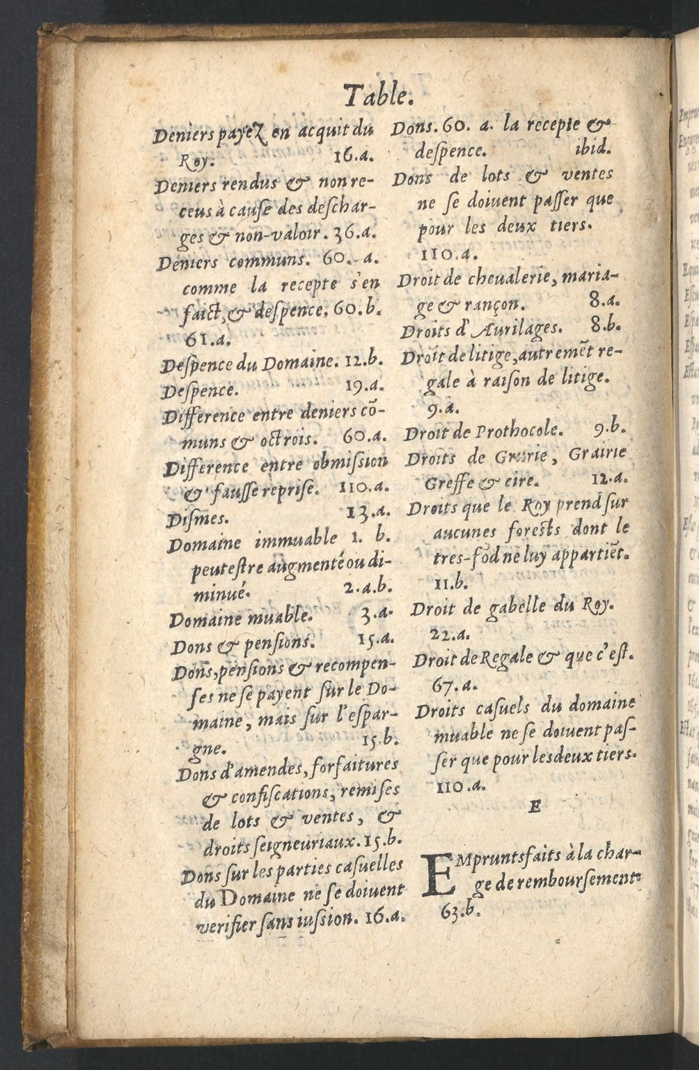 1599 - Claude de Monstr’oeil et Jean Richer - Trésor des instructions des finances - BnF