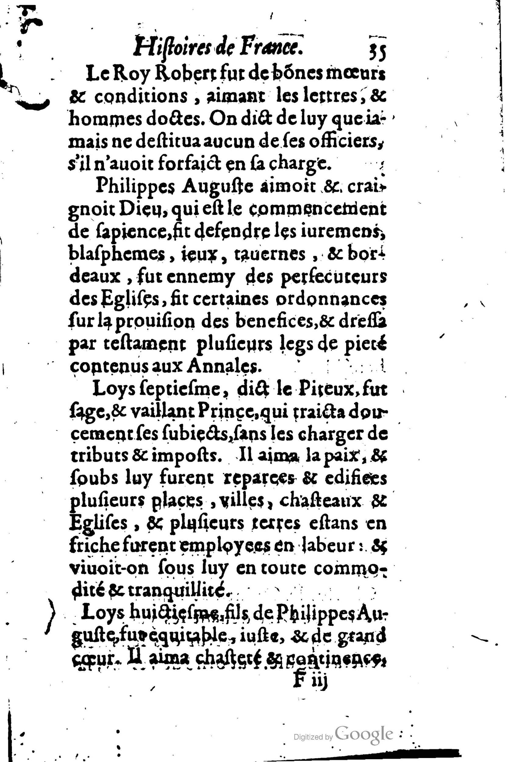 1619 - Jean Corrozet - Trésor des histoires de France - BSB Munich