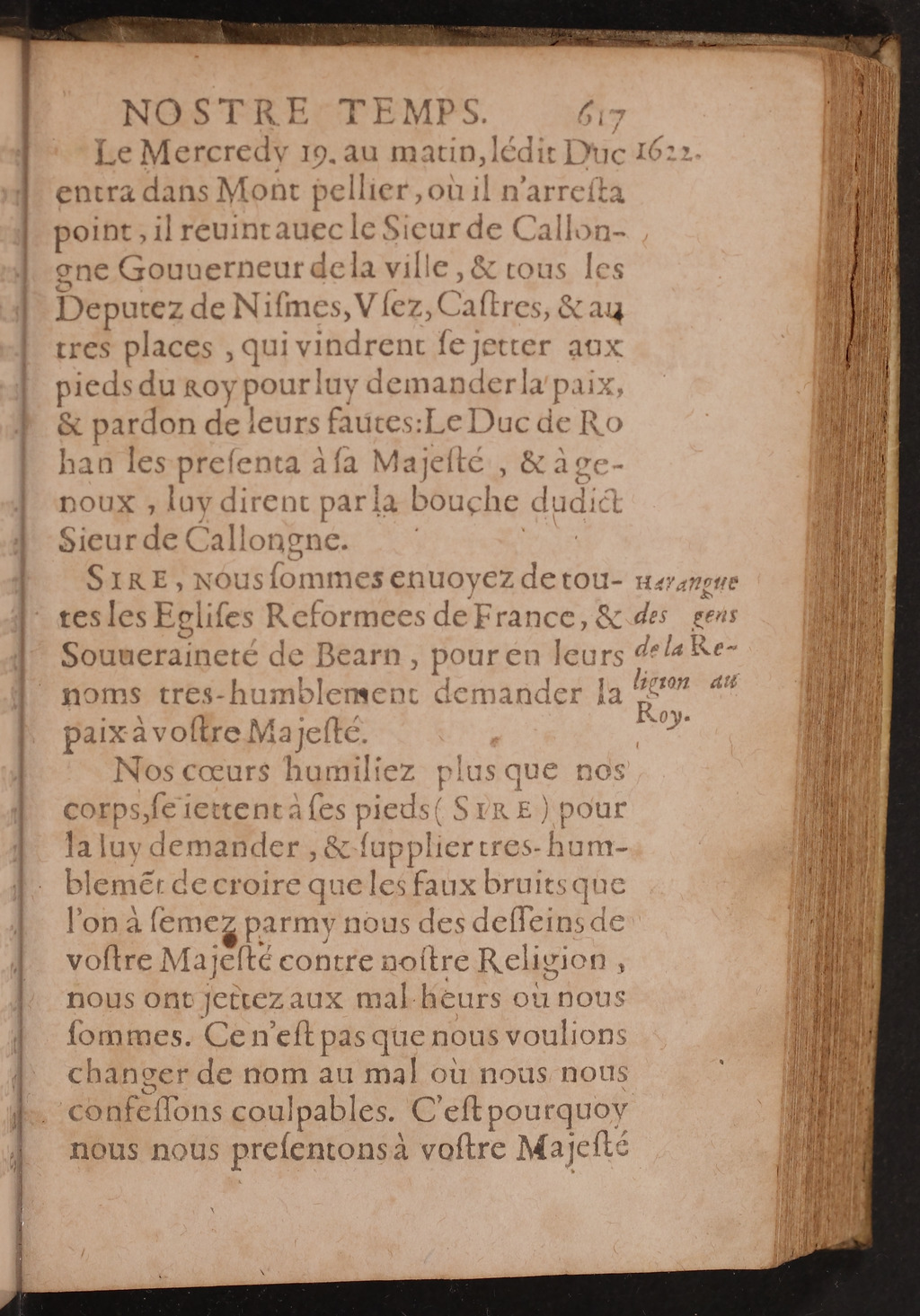 1626 - Joseph Bouillerot - Trésor de l’histoire générale de notre temps - BnF Arsenal