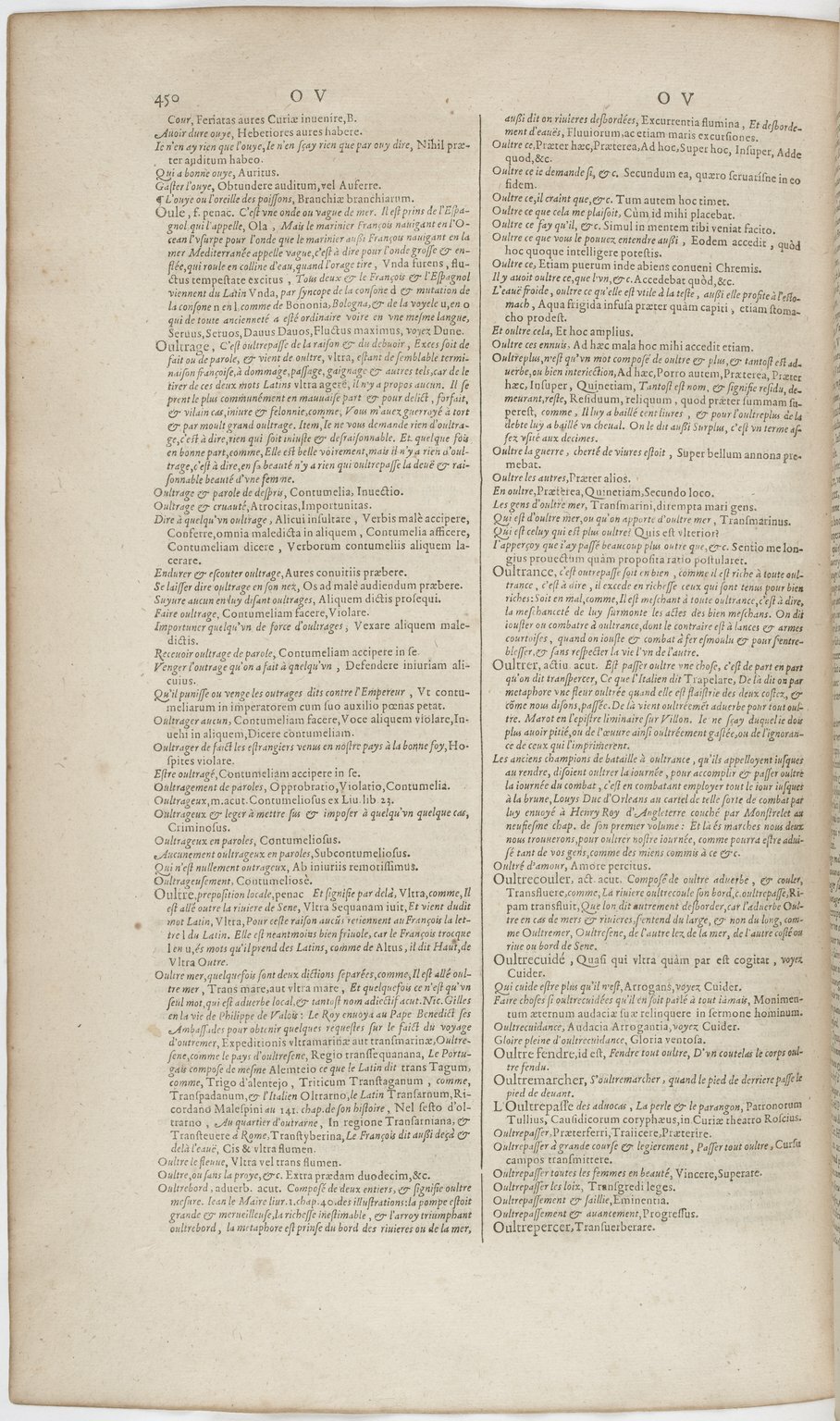 1606 - David Douceur - Trésor de la langue française - BnF 1606 - David Douceur - Trésor de la langue française - BnF