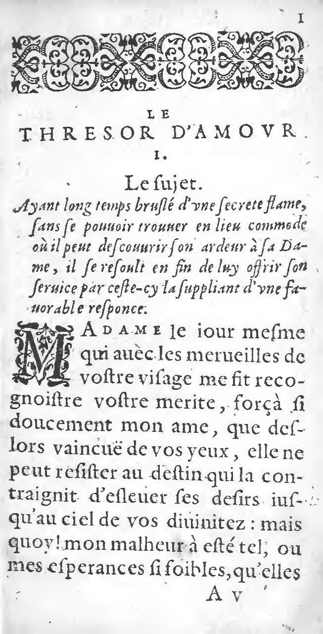 1597 - Thomas Daré - Trésor d’amour - Toronto