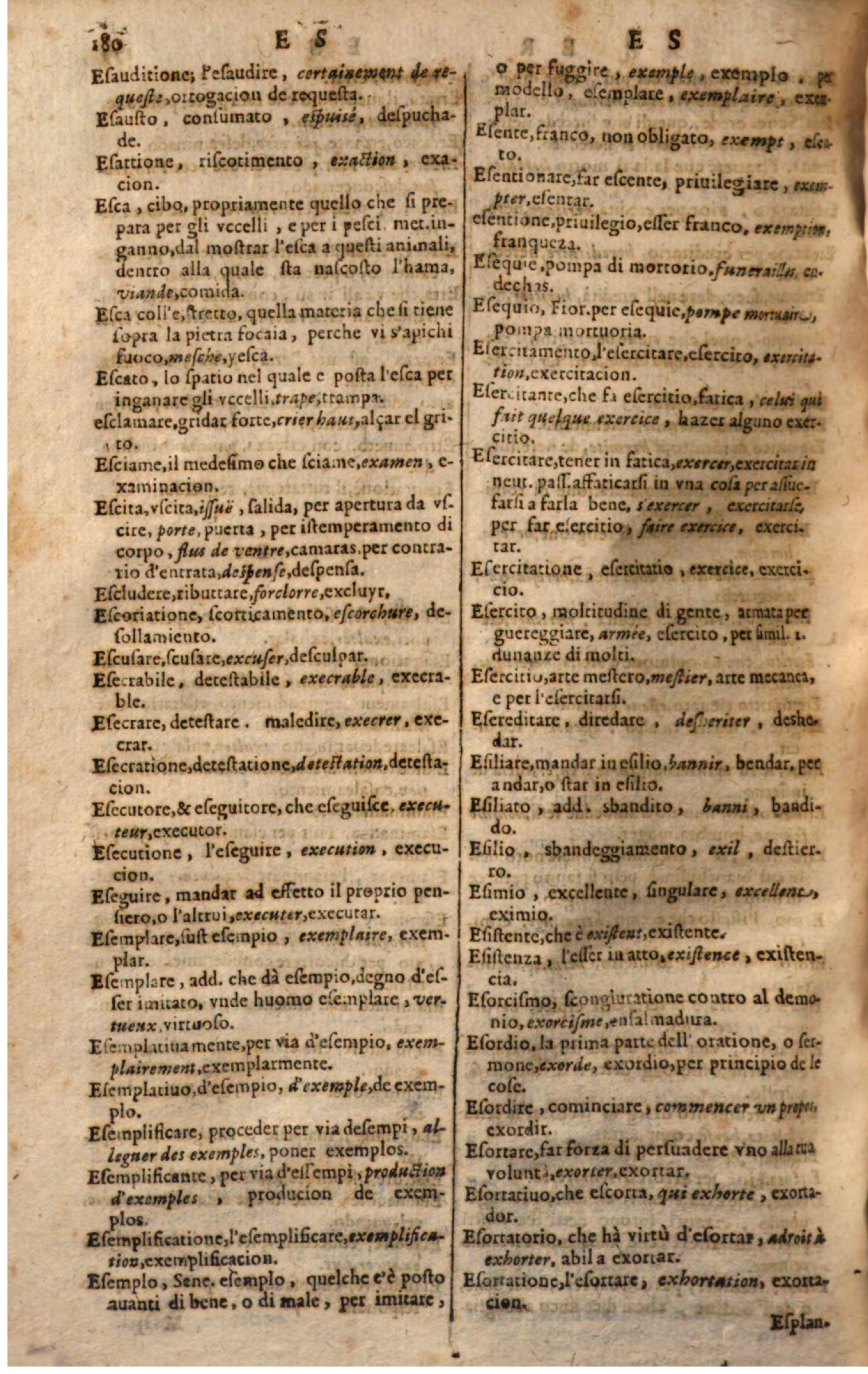 1644 - Jacques Crespin - Trésor des trois langues - Passau 1644 - Jacques Crespin - Trésor des trois langues - Passau