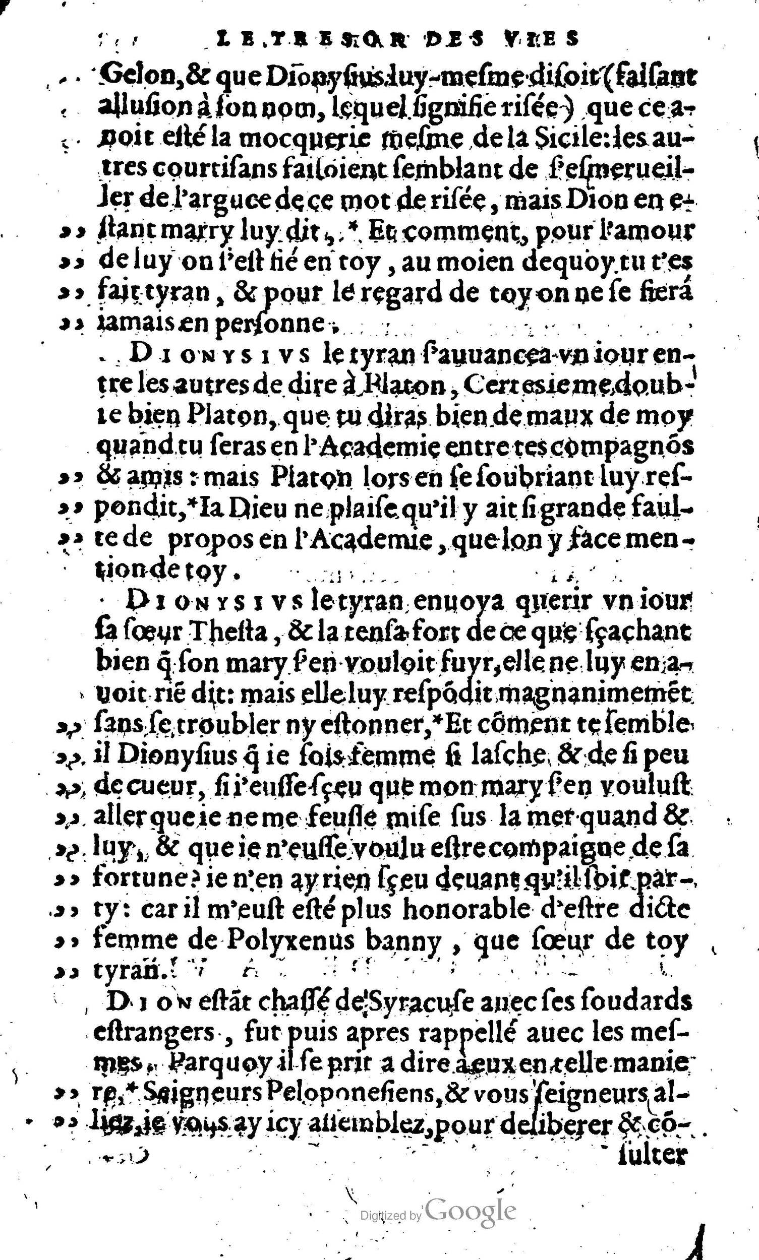 1568 - Willem Silvius - Trésor des vies de Plutarque - Anvers Plantin-Moretus 1568 - Willem Silvius - Trésor des vies de Plutarque - Anvers Plantin-Moretus