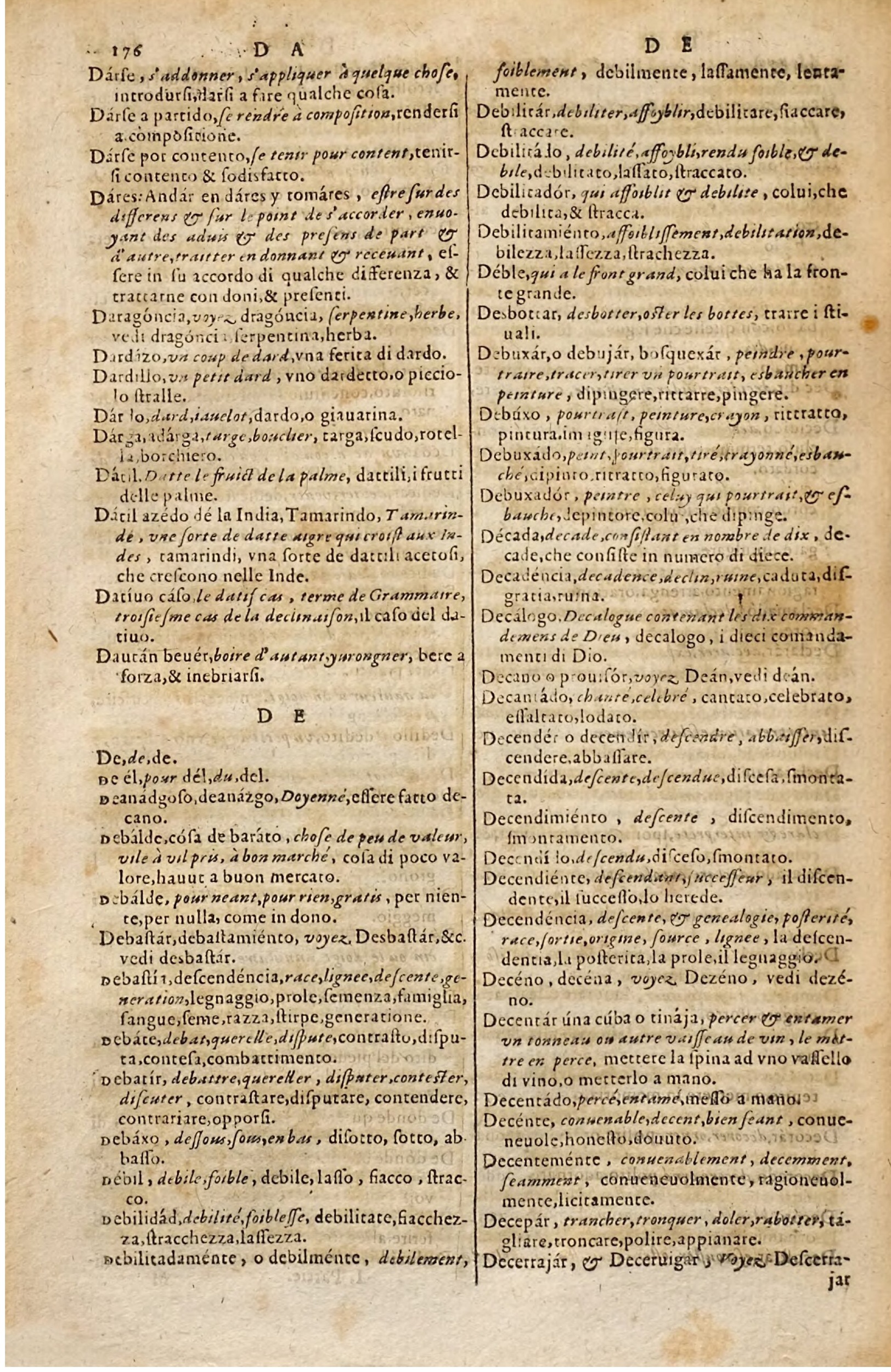 1627 - Jacques Crespin - Trésor des trois langues - Regensburg