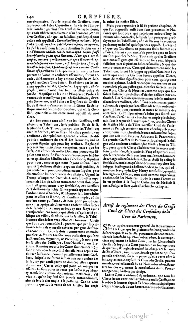1629 - Veuve Nicolas Buon - Trésor du droit français (29620 T. 2) - BM Lyon