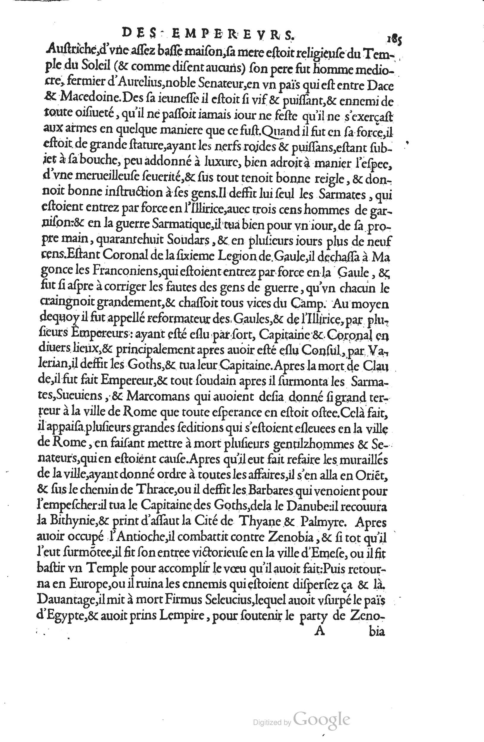 1553 - Jacopo Strada et Thomas Guérin - Épitome du Trésor des antiquités - Prague