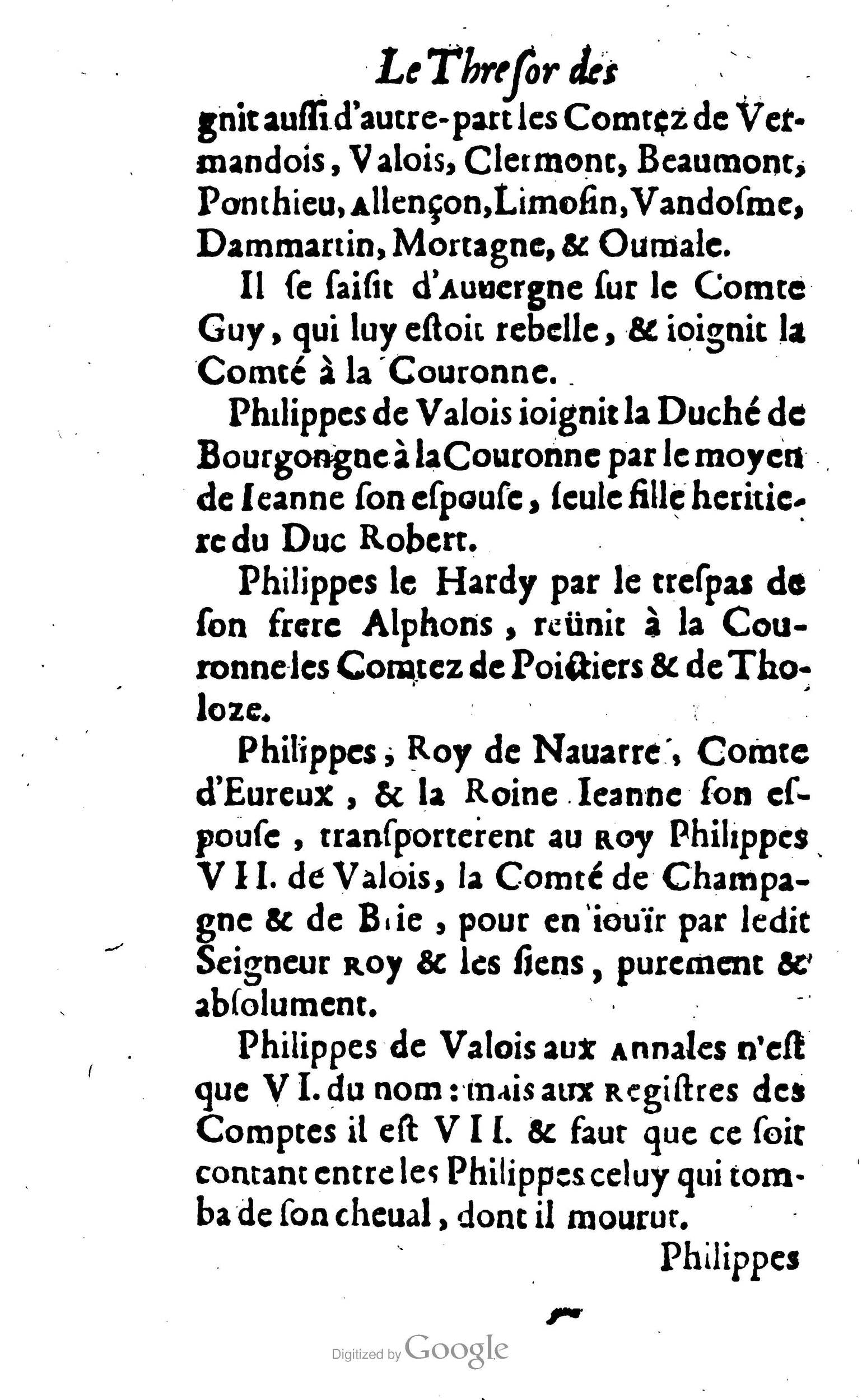 1638 - Jean Corrozet - Trésor des histoires de France - BM Lyon 1638 - Jean Corrozet - Trésor des histoires de France - BM Lyon