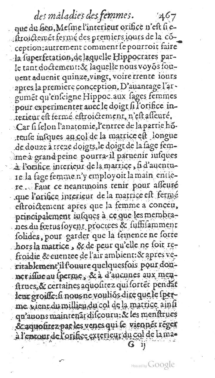 1585 - Jacques du Puis - Trésor des remèdes secrets pour les maladies des femmes - BnF