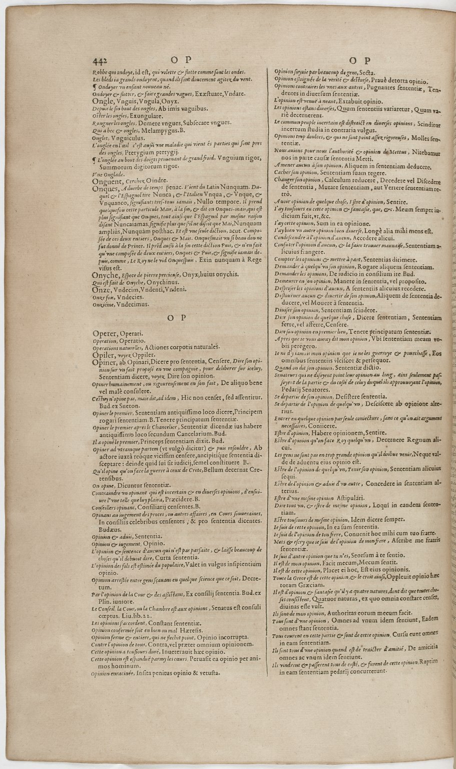 1606 - David Douceur - Trésor de la langue française - BnF