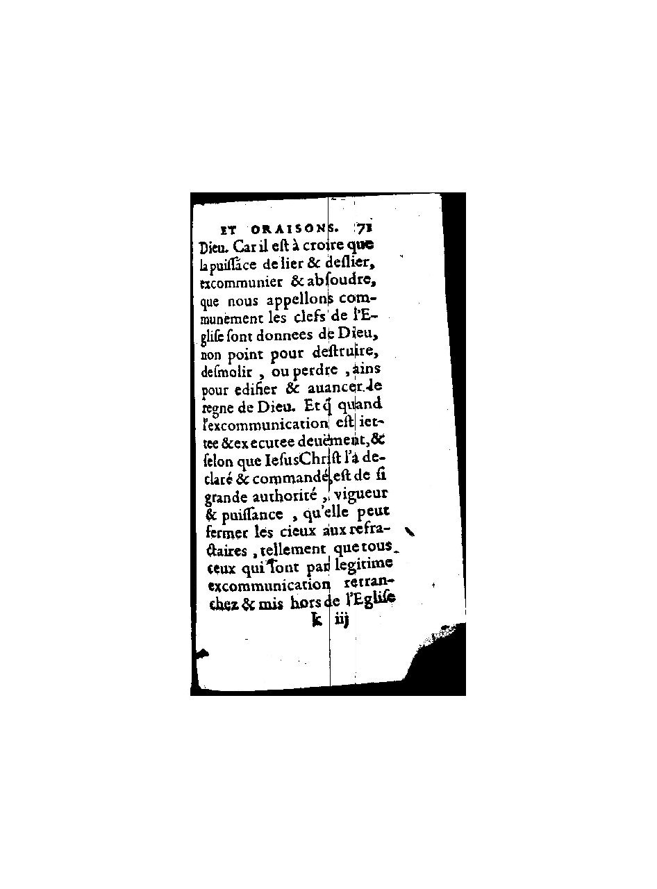1596 - Guillaume Auvray - Trésor des prières, oraisons et instructions chrétiennes - BnF