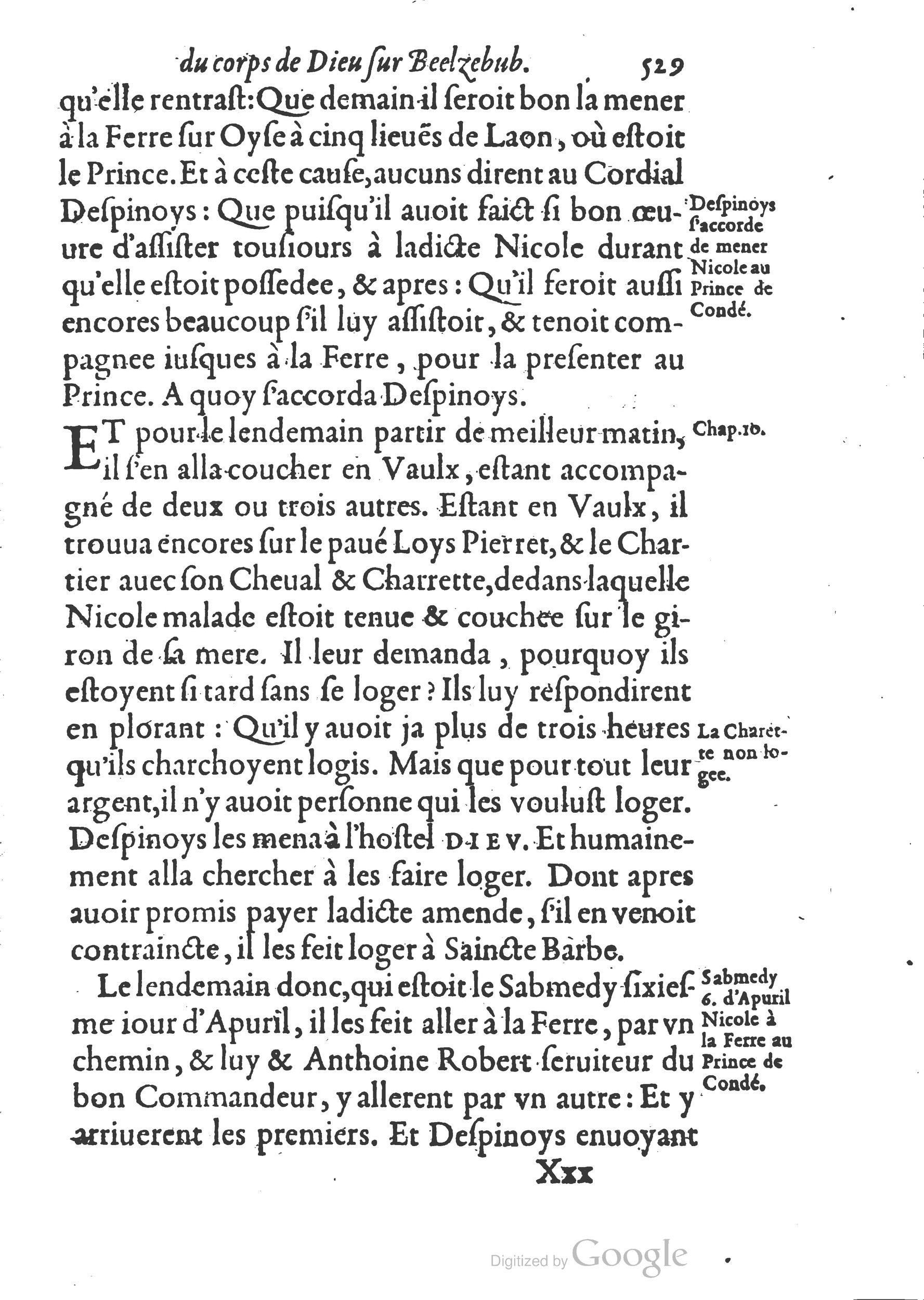 1578 - Nicolas Chesneau - Trésor et entière histoire de la triomphante victoire du corps de Dieu sur l’esprit malin - British Library