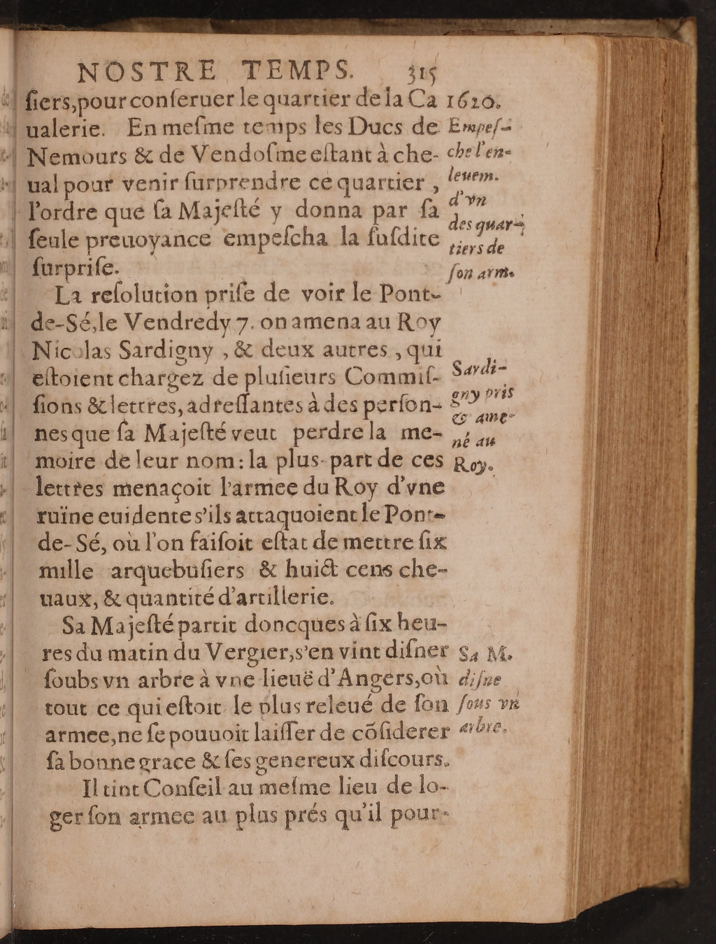 1626 - Joseph Bouillerot - Trésor de l’histoire générale de notre temps - BnF Arsenal