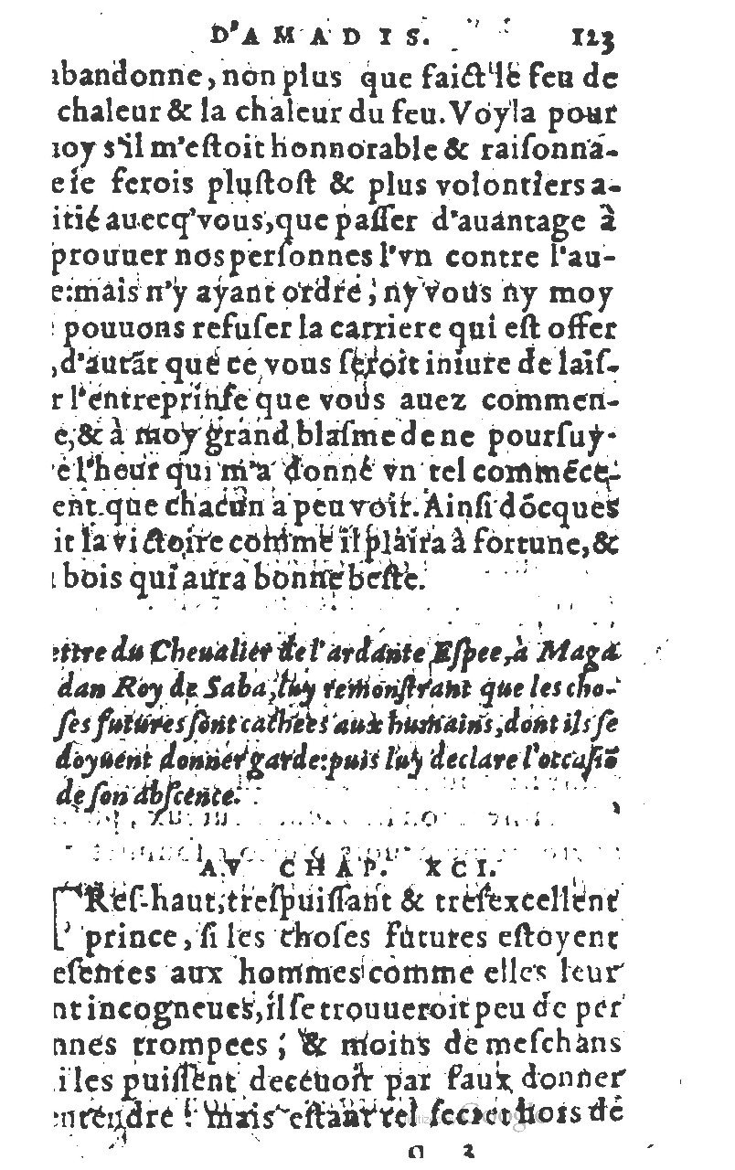 1582 - Jean Huguetan - Trésor des Amadis T. 1 - BM Lyon