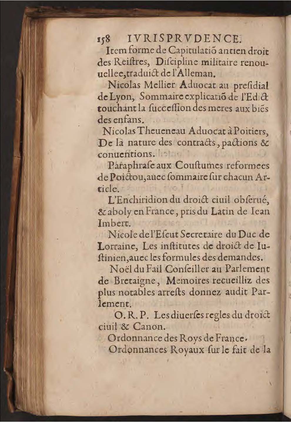 1602 - François Jacquin - Trésor des bons esprits français - BnF Arsenal