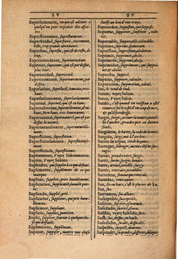 1607 - Marc Orry - Trésor des deux langues espagnole et française (Première et Seconde parties) - ÖNB Wien