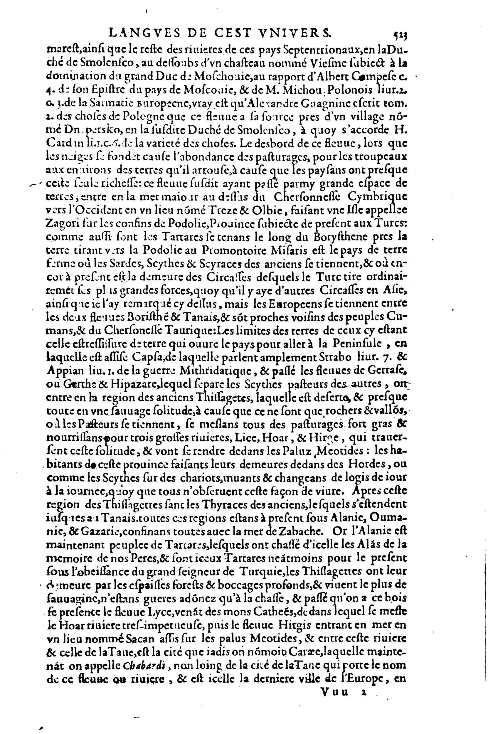 1608 - Nicolas Du Fossé - Trésor politique - BnF Tolbiac