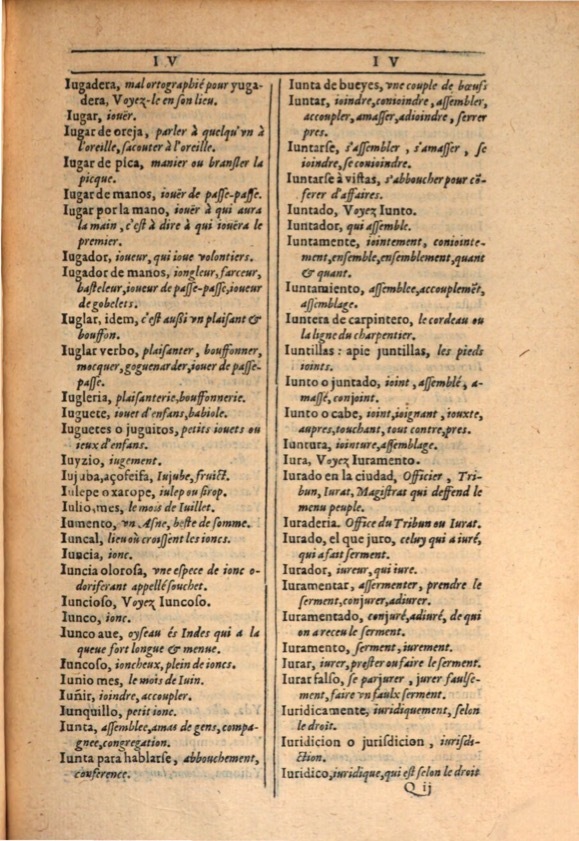 1607 - Marc Orry - Trésor des deux langues espagnole et française (Première et Seconde parties) - ÖNB Wien