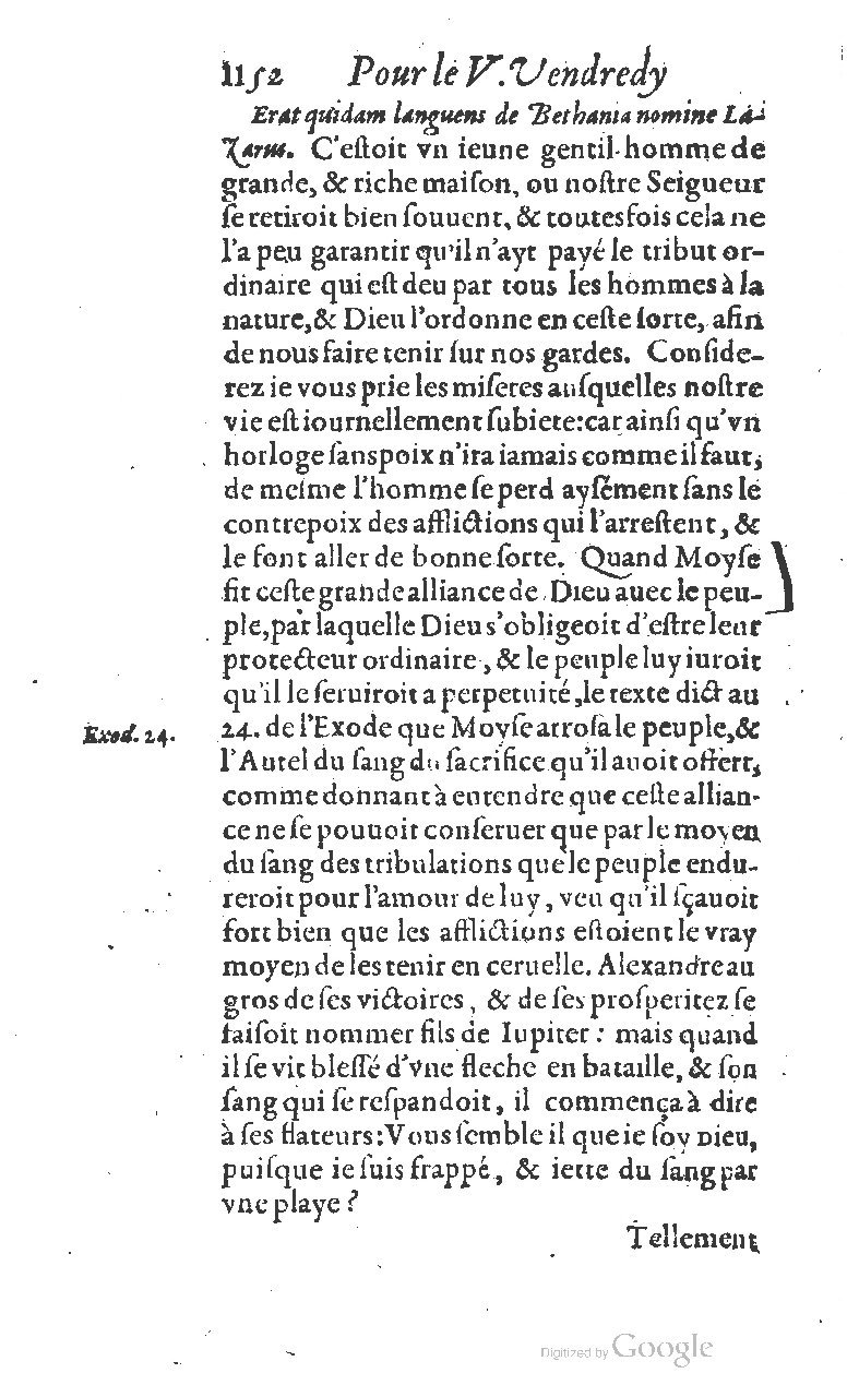 1607 - Nicolas Du Fossé - Trésor quadragésimal - T 01 - BM Lyon