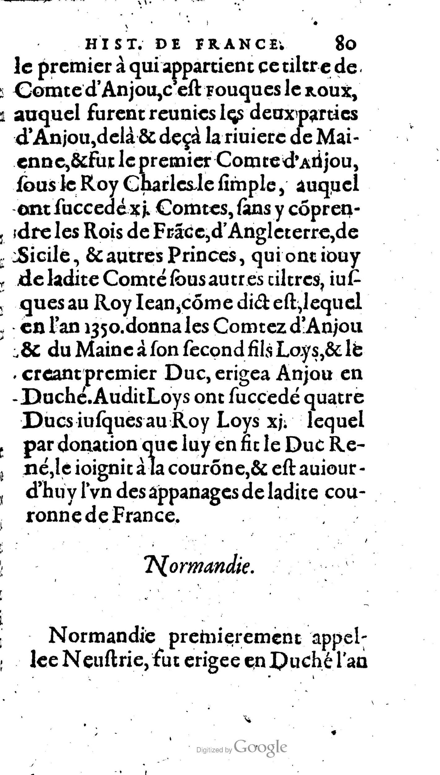 1604 - Galiot Corrozet - Trésor des histoires de France - BNC Florence