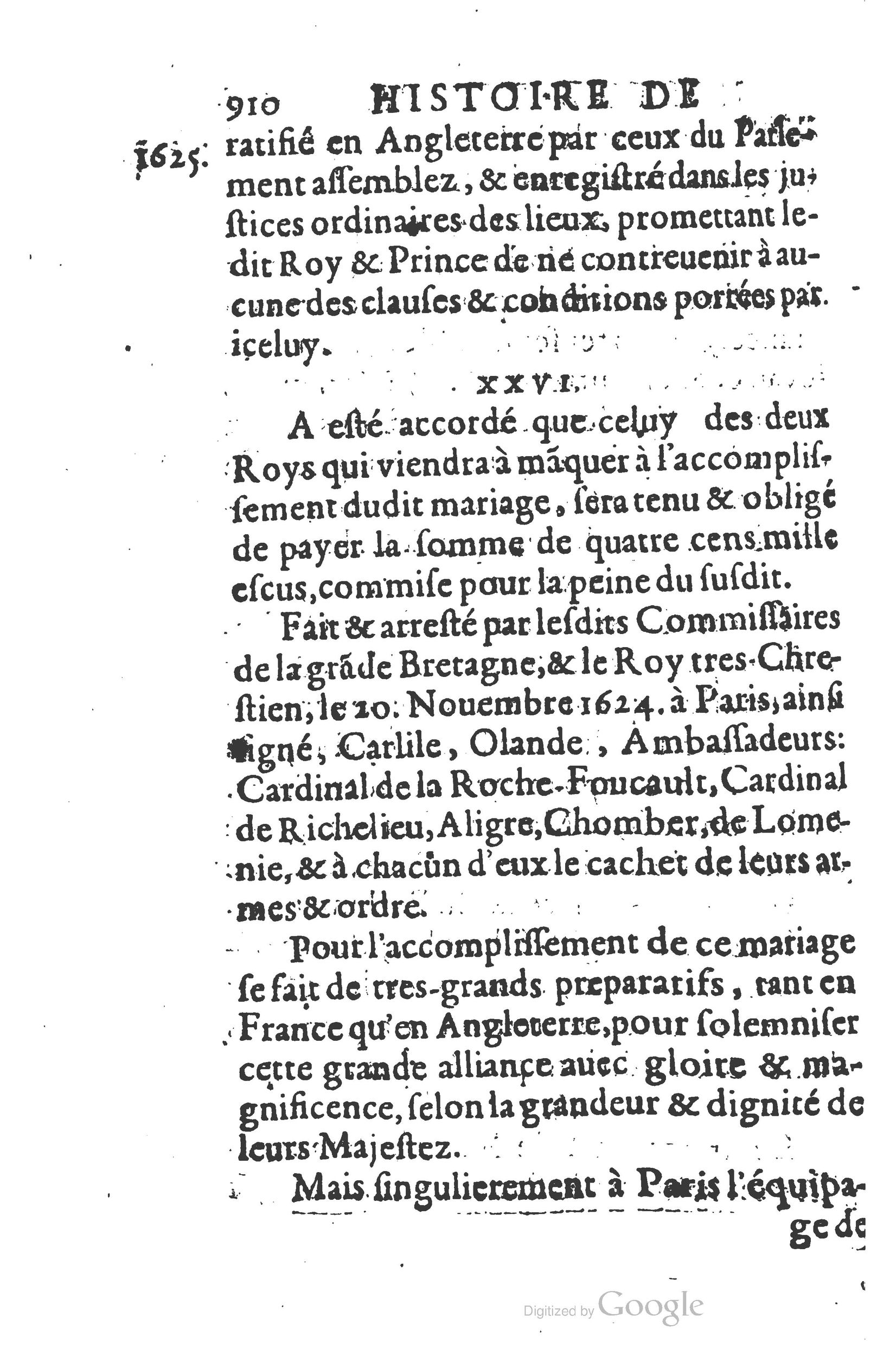 1626 - Joseph Bouillerot - Trésor de l’histoire générale de notre temps - BSB Munich