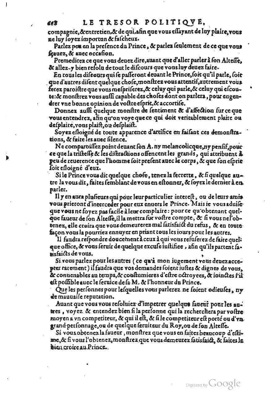 1611 - Pierre Chevalier - Trésor politique - UGent