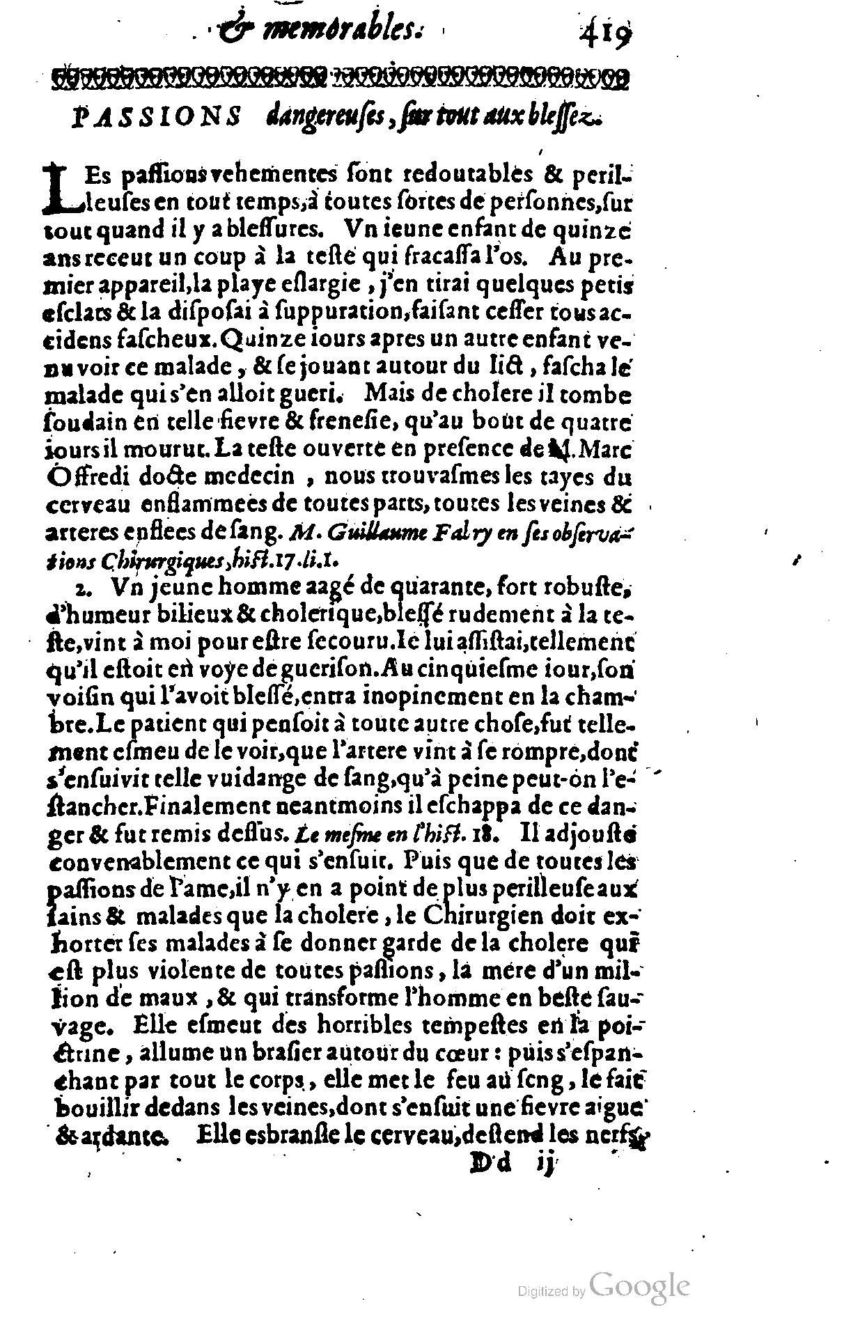 1628 - Jacques Crespin - Trésor d’histoires admirables et mémorables - BSB Munich