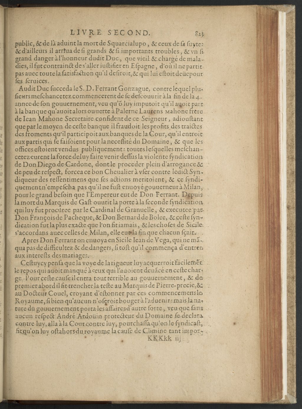 1608 - Nicolas Du Fossé - Trésor politique - BnF Tolbiac