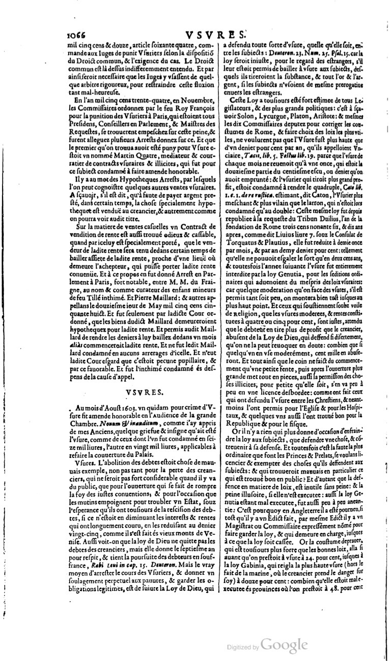 1629 - Veuve Nicolas Buon - Trésor du droit français (21754 T. 3) - BM Lyon