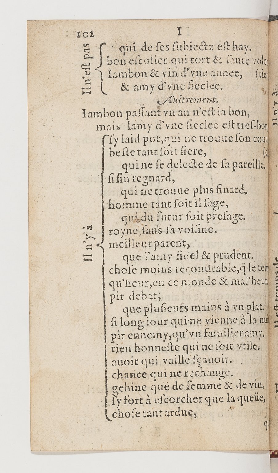 1577 - Jean d’Ogerolles - Trésor de sentences dorées - BnF Arsenal