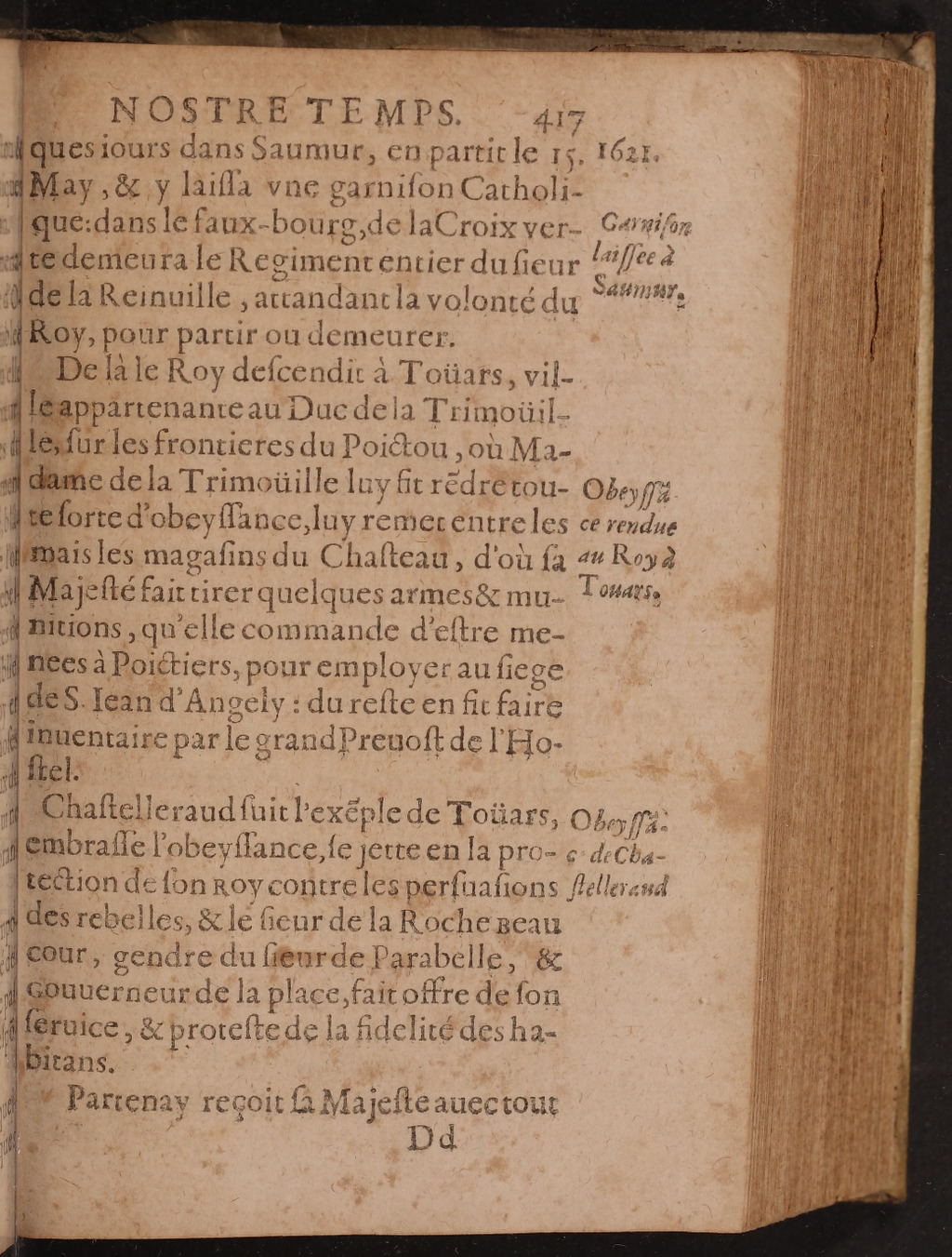 1626 - Joseph Bouillerot - Trésor de l’histoire générale de notre temps - BnF Arsenal