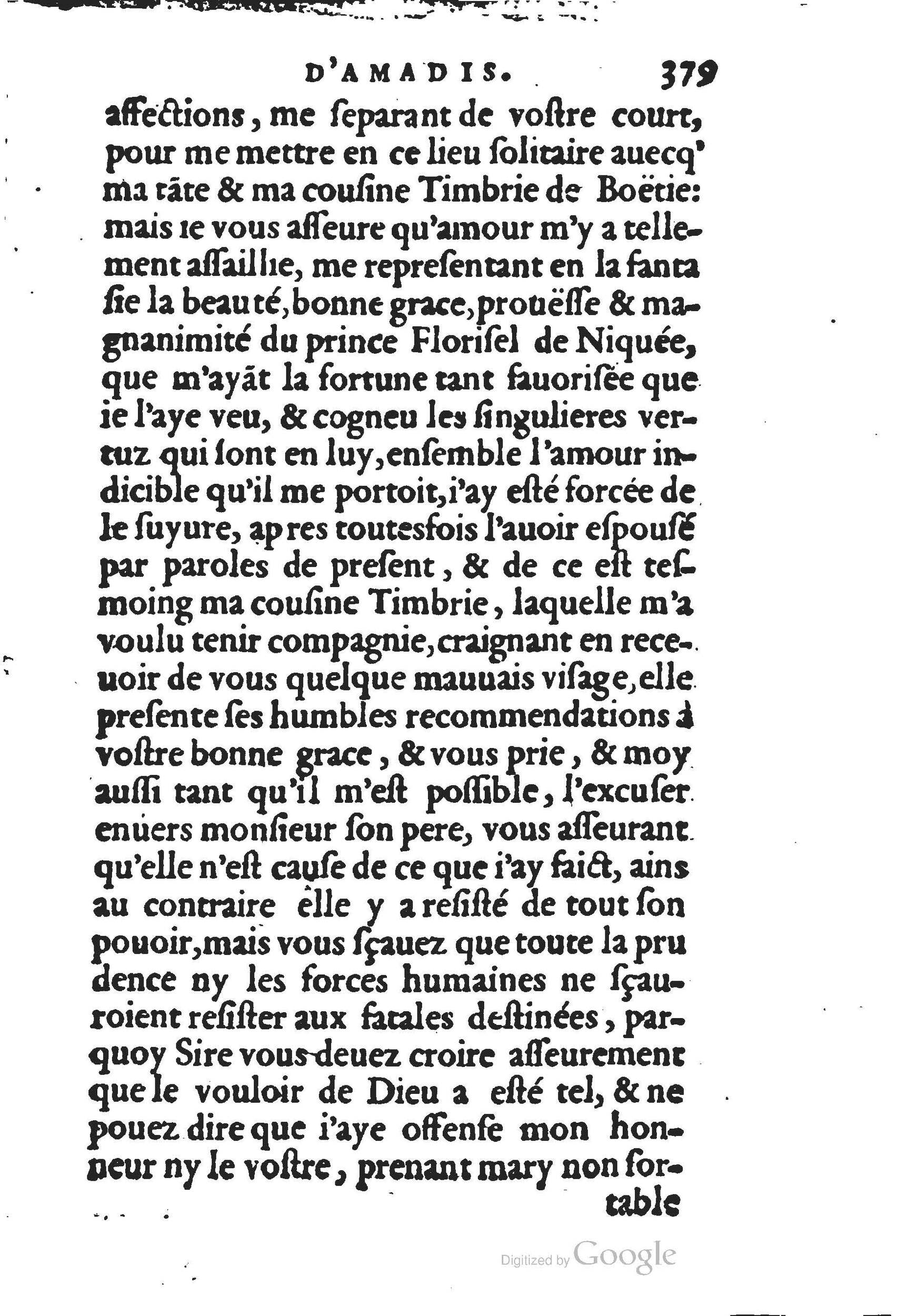 1560 - Jean d’Ogerolles et Gabriel Cotier Lyon - Trésor des Amadis - BSB Munich