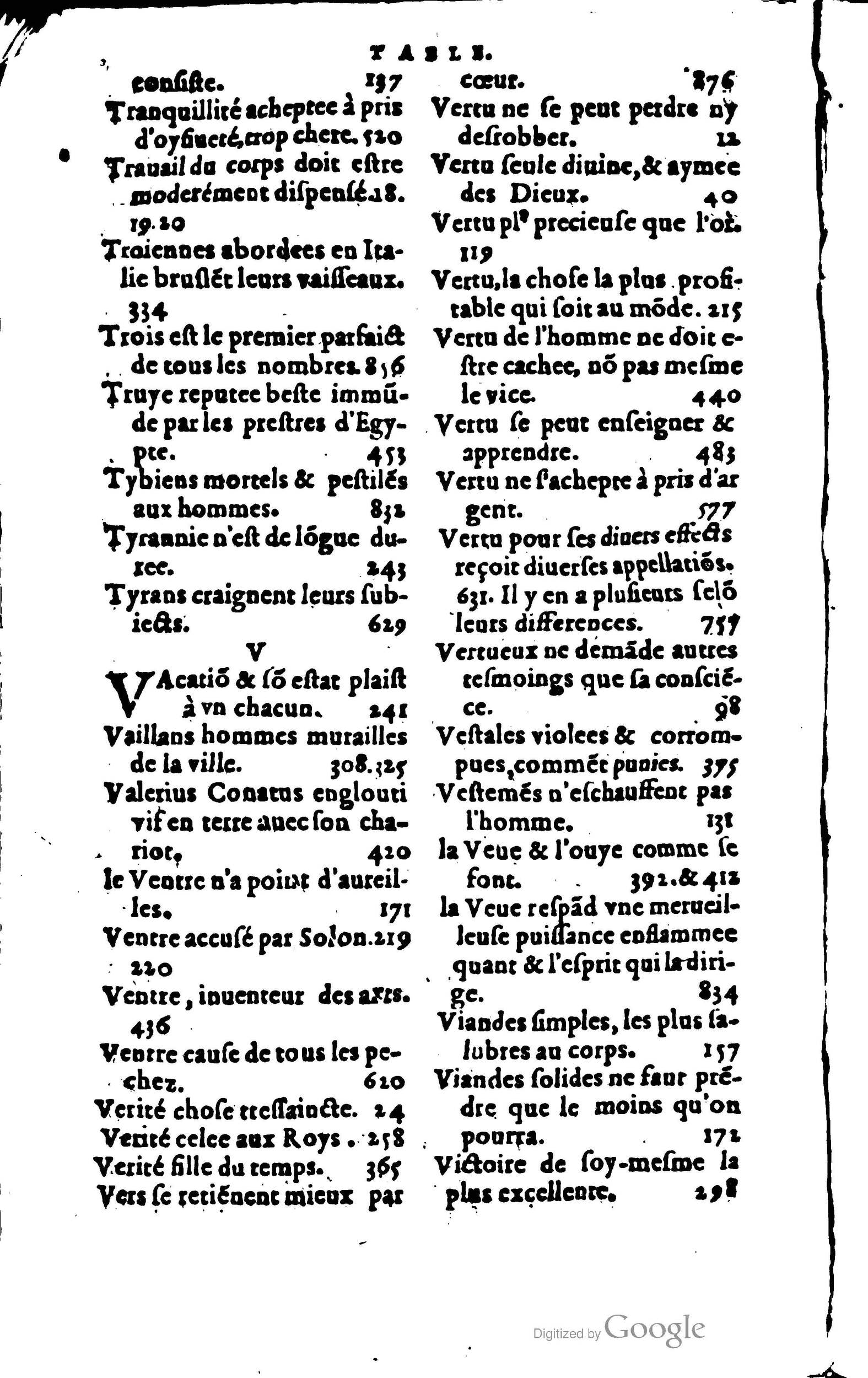 1578 - Jean Poupy - Trésor des morales de Plutarque - BSB Munich 1578 - Jean Poupy - Trésor des morales de Plutarque - BSB Munich