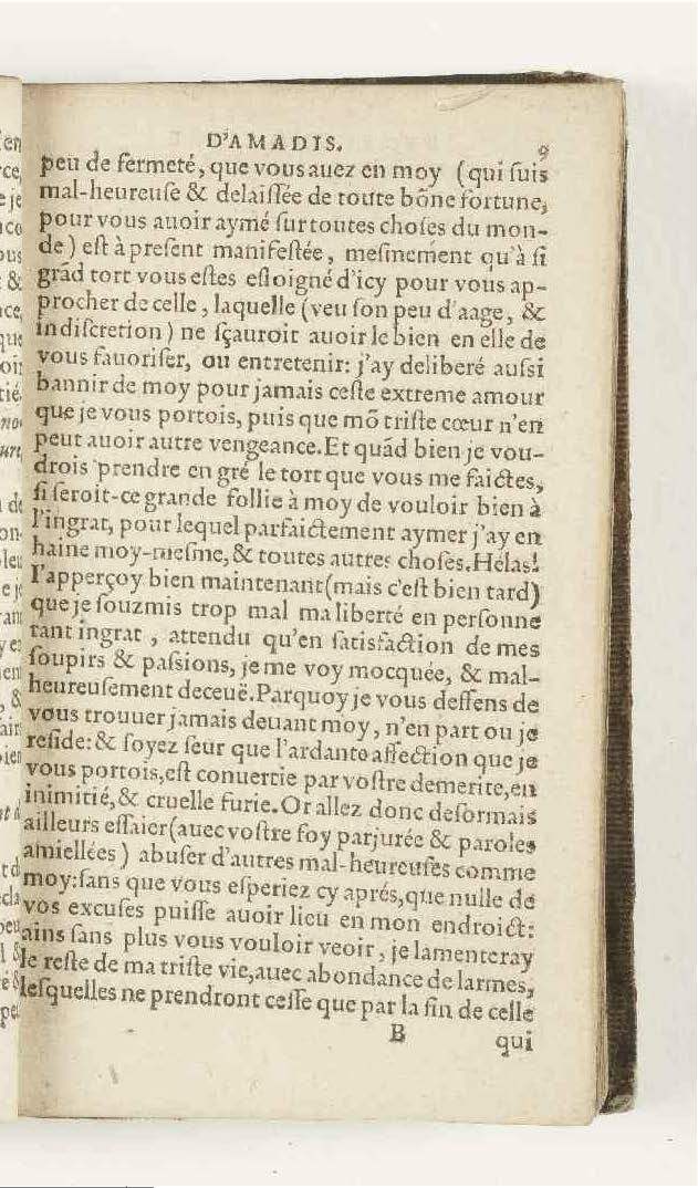 1563 - Jean van Waesberghe - Trésor des Amadis - Anvers Musée Plantin-Moretus
