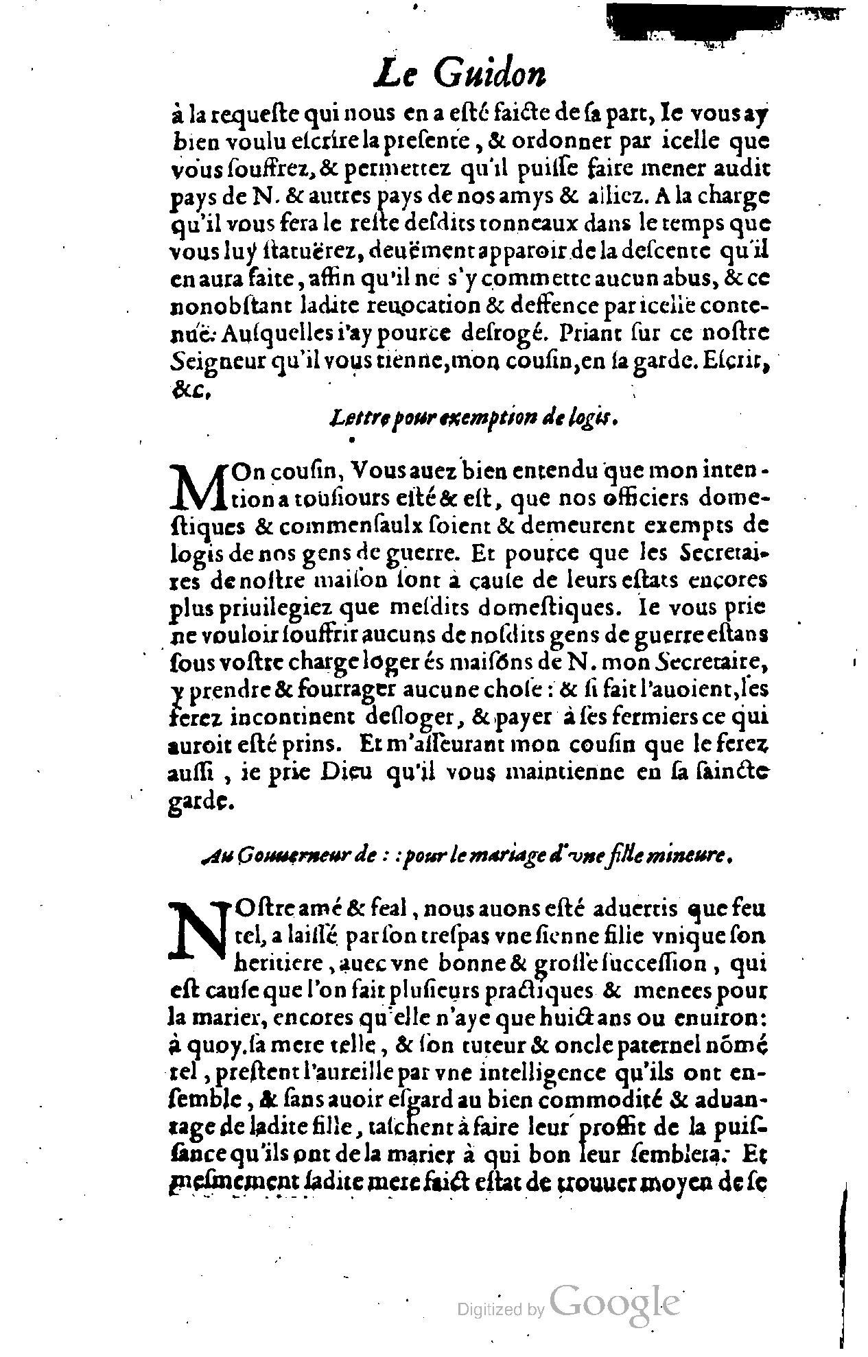 1614 - Jean Richer - Trésor du nouveau style et protocole de la chancellerie de France - BSB Munich