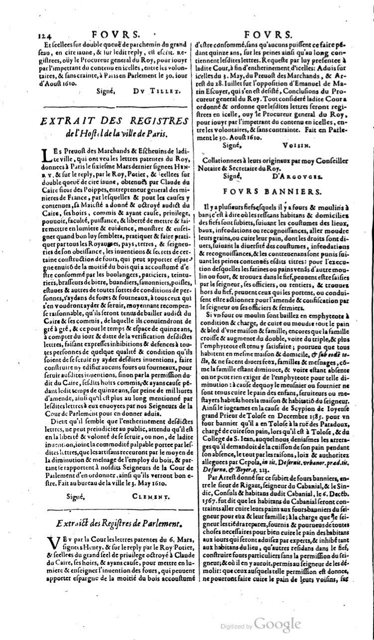 1629 - Veuve Nicolas Buon - Trésor du droit français (21754 T. 2) - BM Lyon