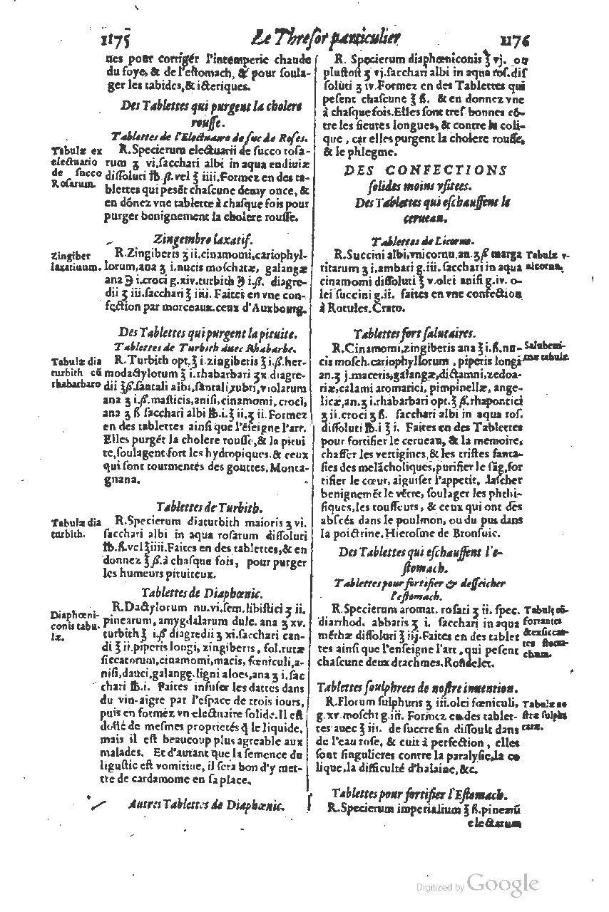 1616 - Étienne Gamonet - Grand trésor ou dispensaire - BSB Munich