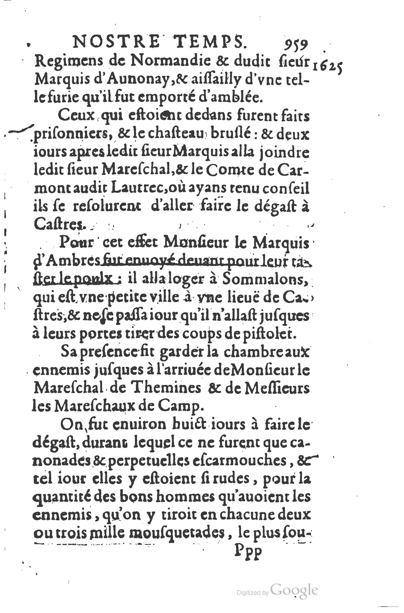 1626 - Joseph Bouillerot - Trésor de l’histoire générale de notre temps - BSB Munich
