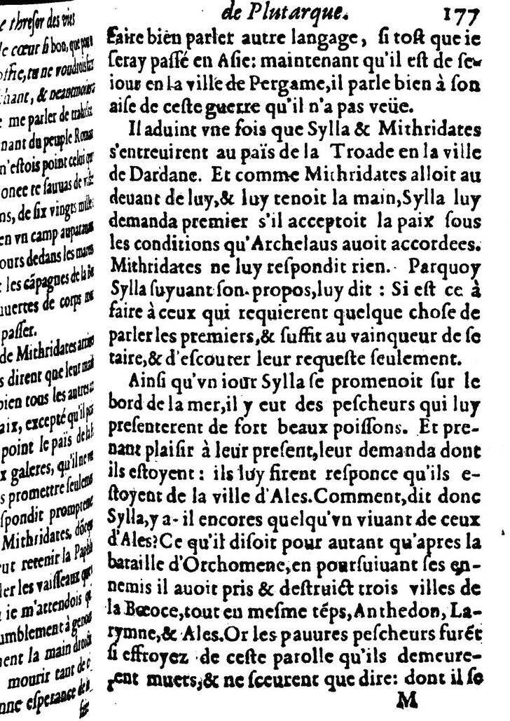 1611 - Pierre Rigaud - Trésor des vies de Plutarque - BM Lyon