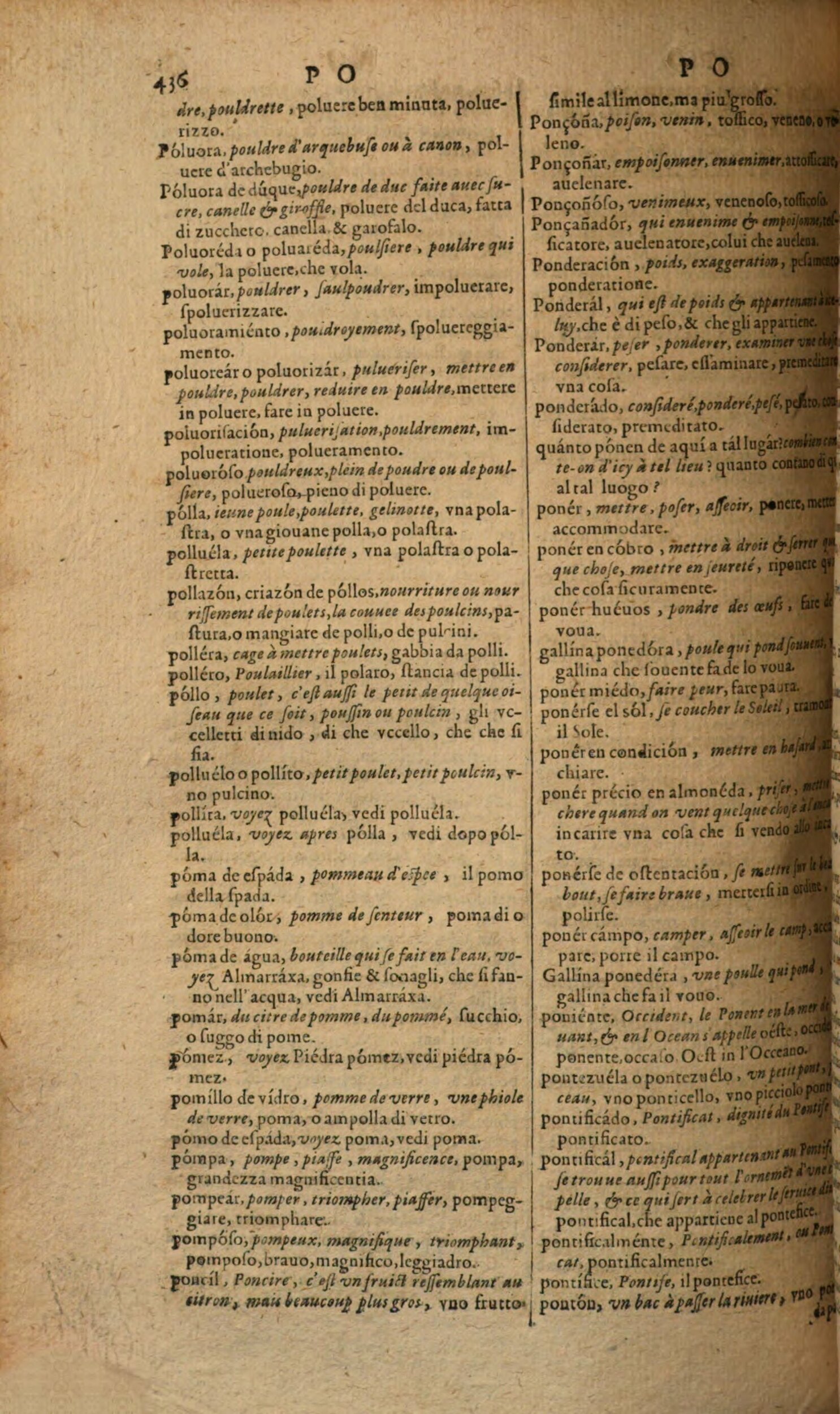 1617 - Samuel Crespin - Trésor des trois langues espagnole, française et italienne (Première partie) - Regensburg