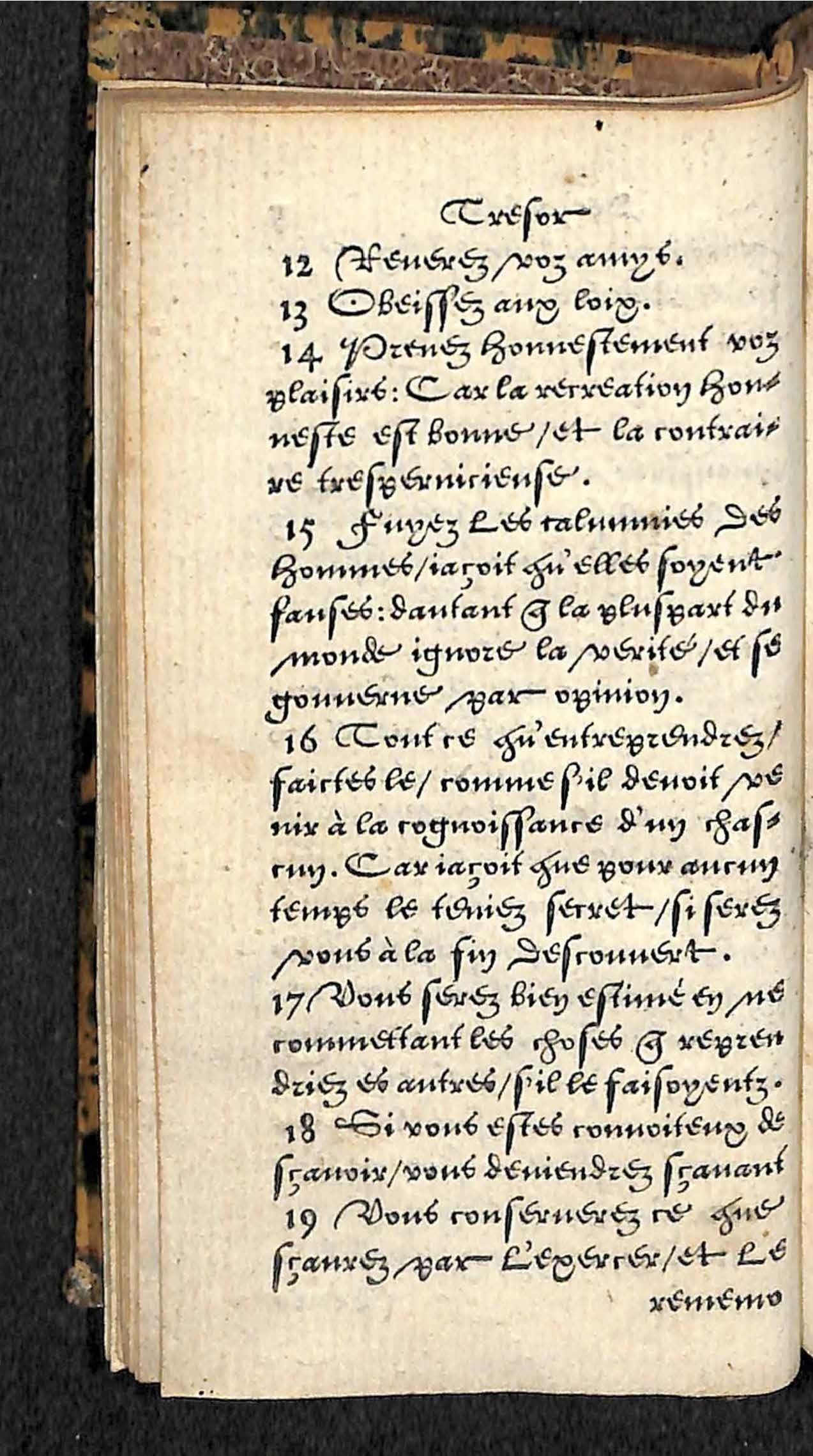1560 - Hans de Laet - Trésor de vertu - Angers-archives