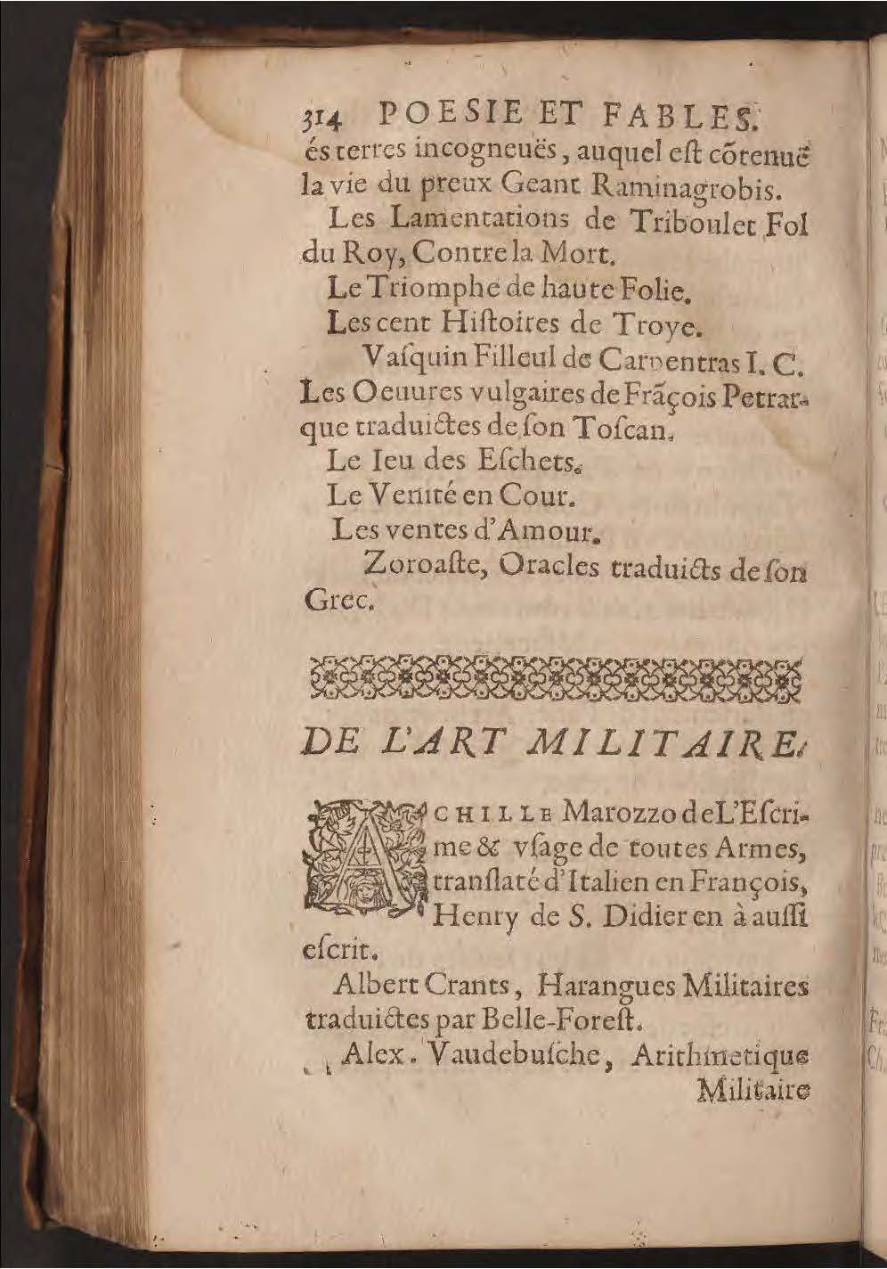1602 - François Jacquin - Trésor des bons esprits français - BnF Arsenal