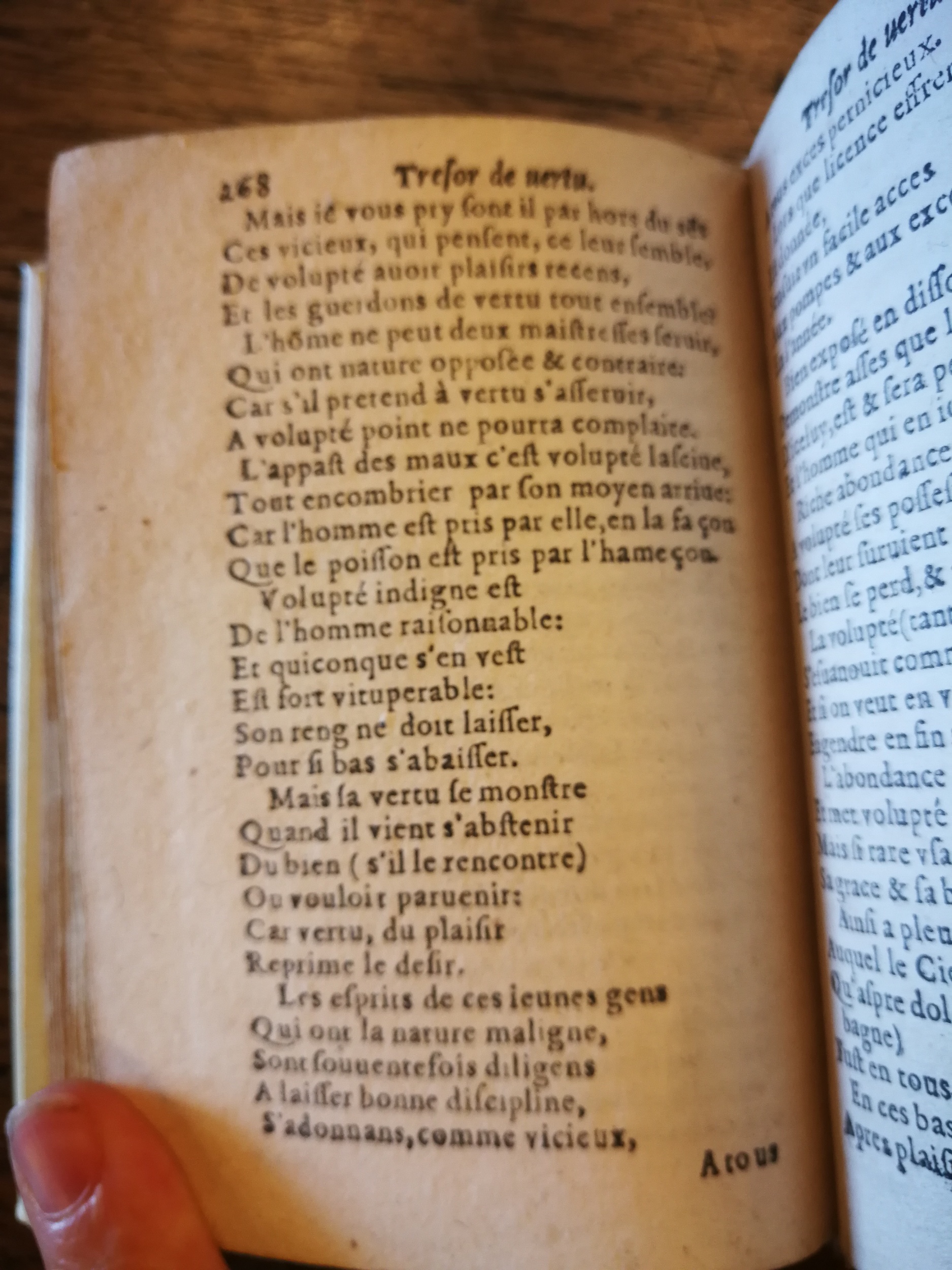 1576 - Benoît Rigaud - Trésor de vertu - BNC Florence